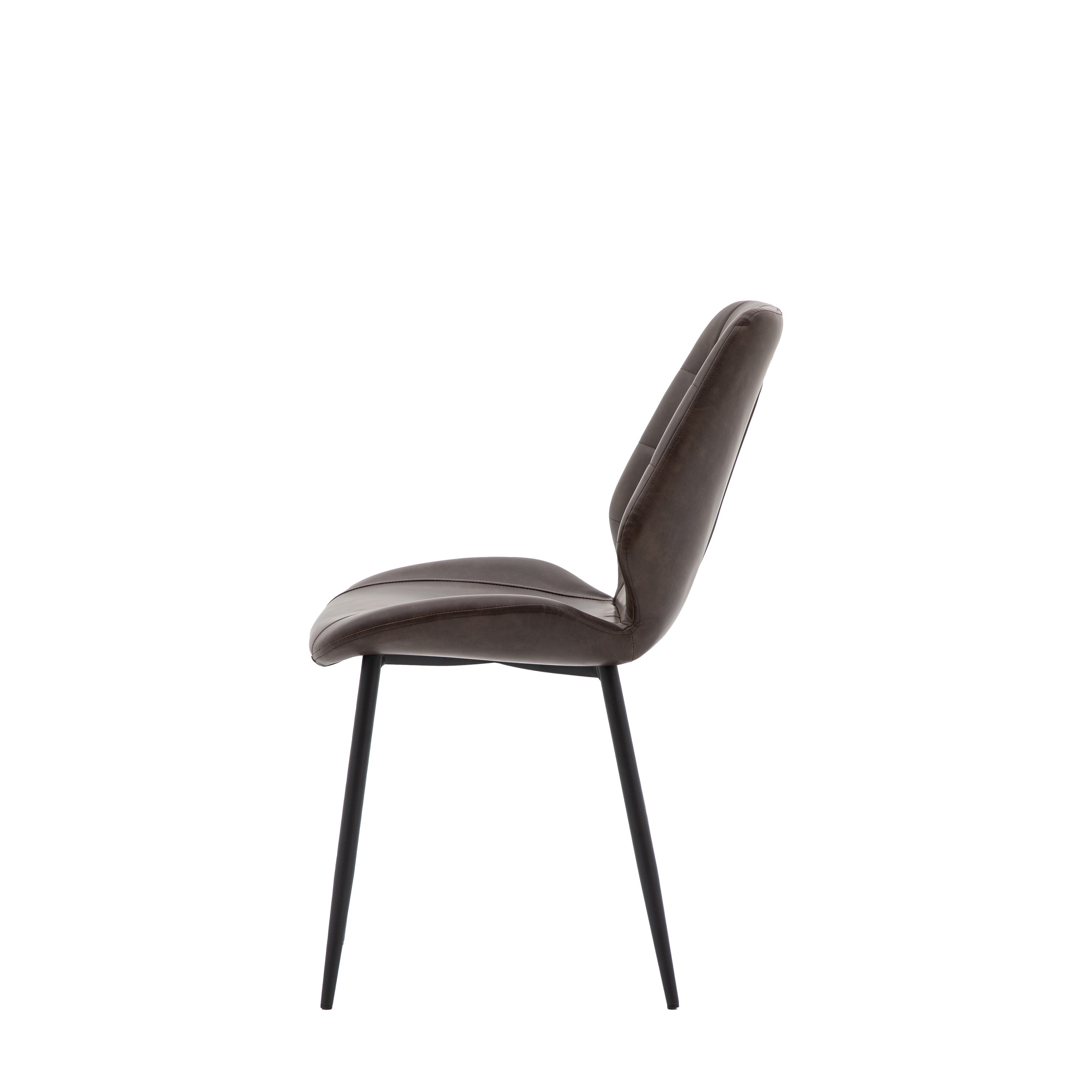 Amos Manford Dining Chair Brown (2pk)