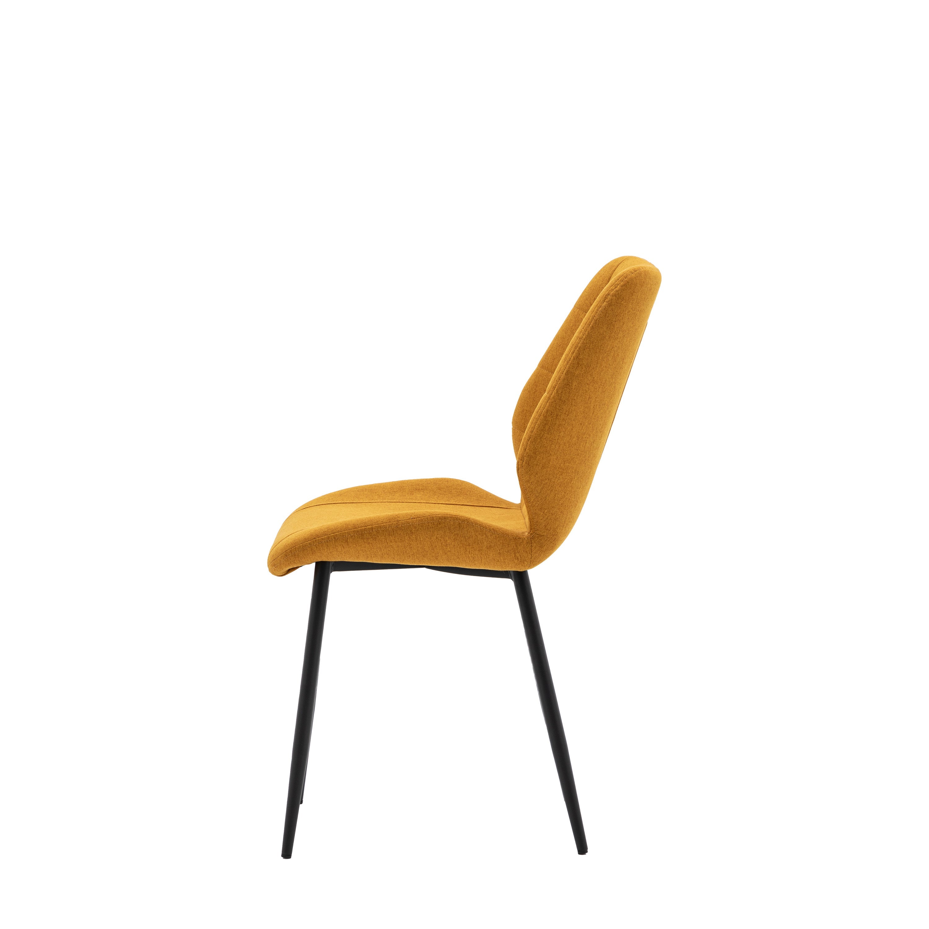Amos Manford Dining Chair Saffron (2pk)