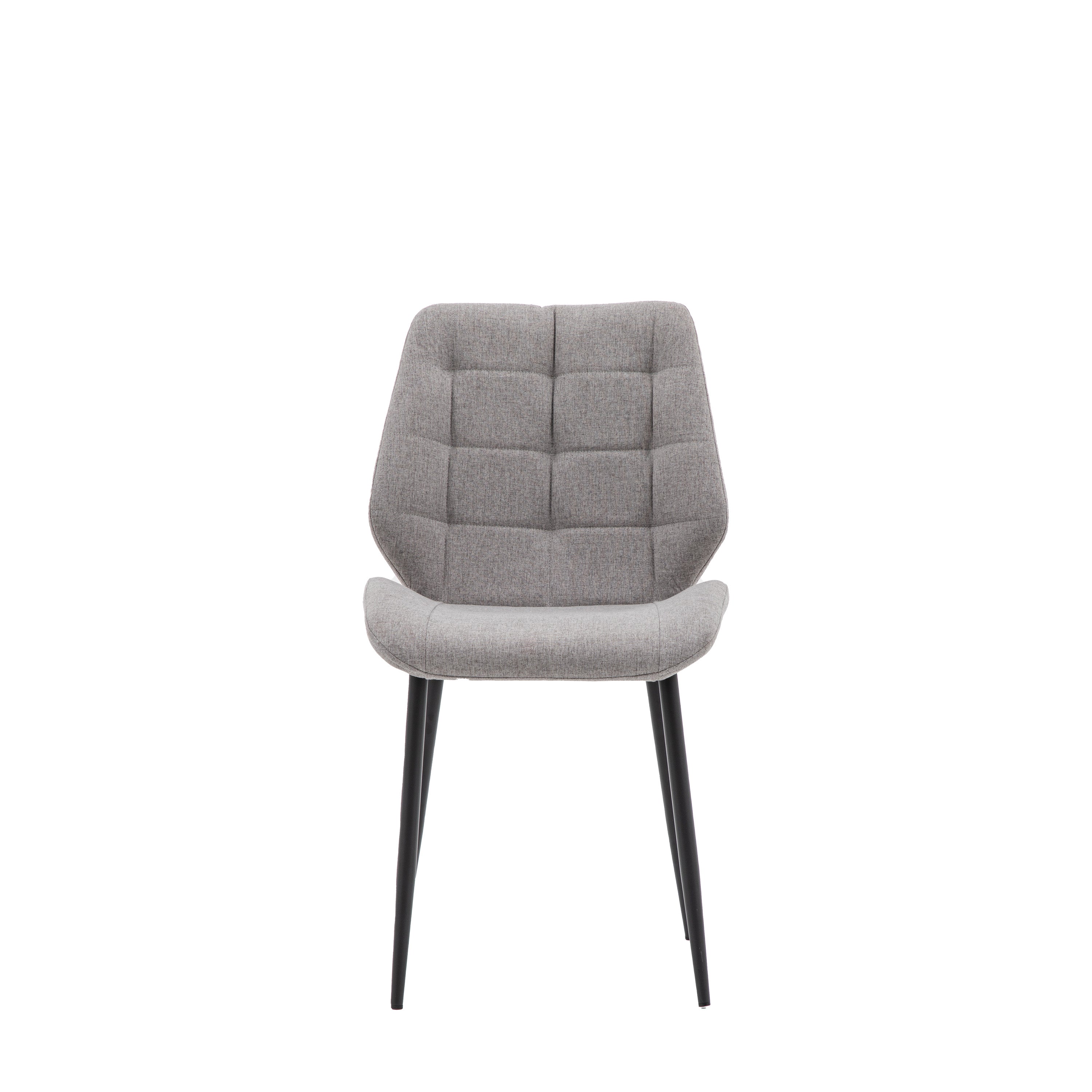 Amos Manford Dining Chair Light Grey (2pk)