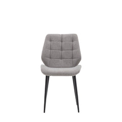 Amos Manford Dining Chair Light Grey (2pk)