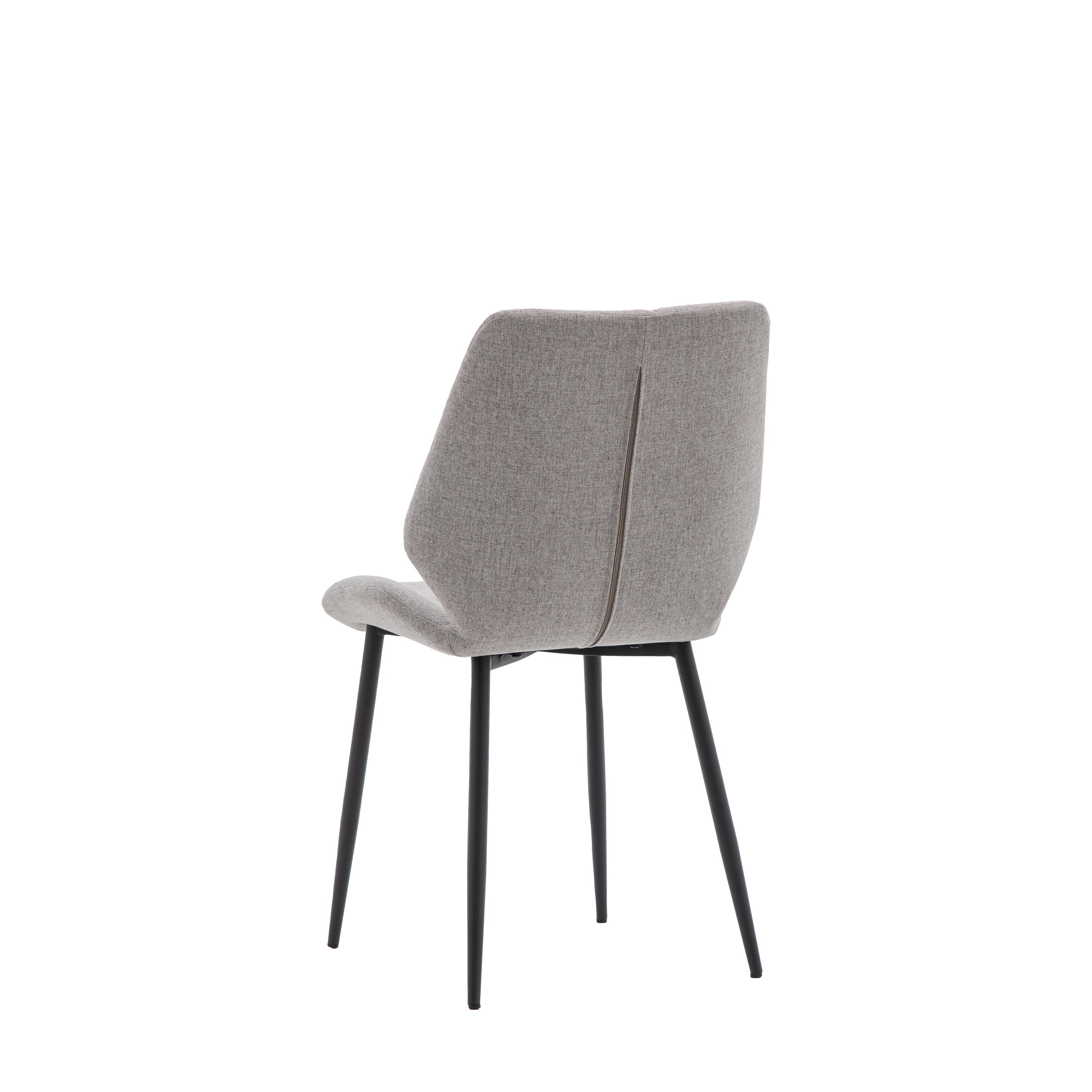 Amos Manford Dining Chair Light Grey (2pk)