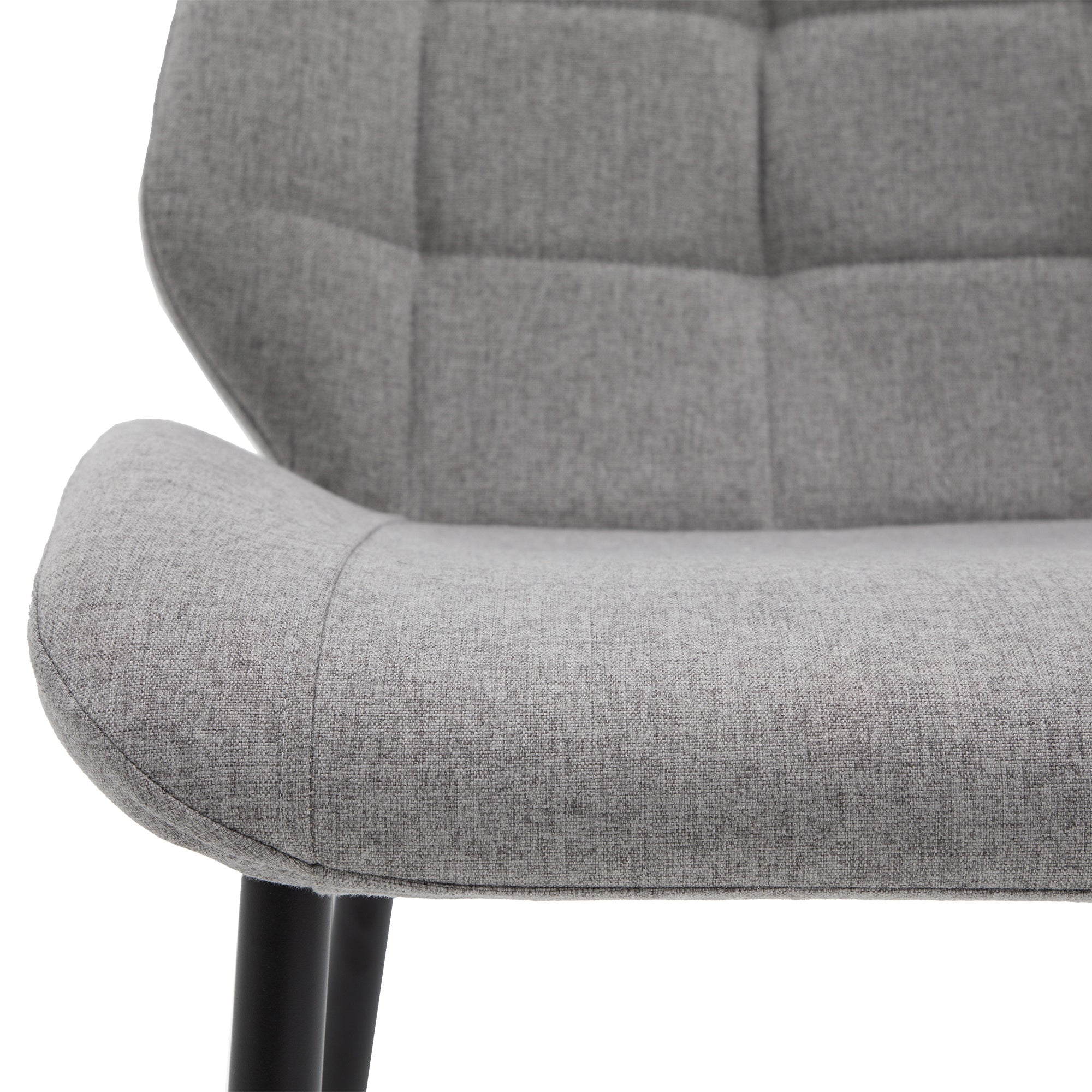 Amos Manford Dining Chair Light Grey (2pk)
