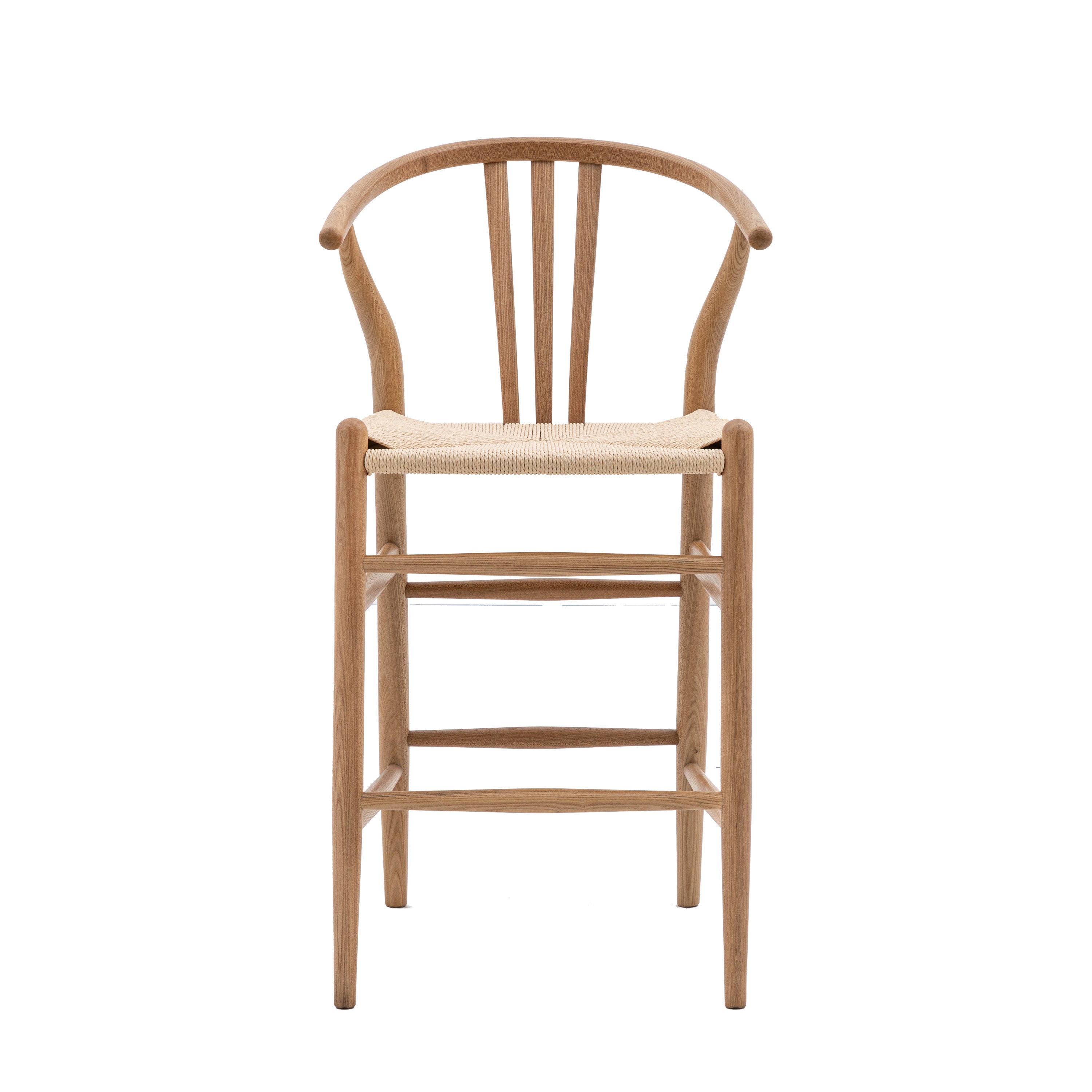 Amos Whitney Bar Stool Natural (2pk)
