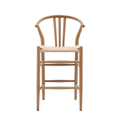 Amos Whitney Bar Stool Natural (2pk)
