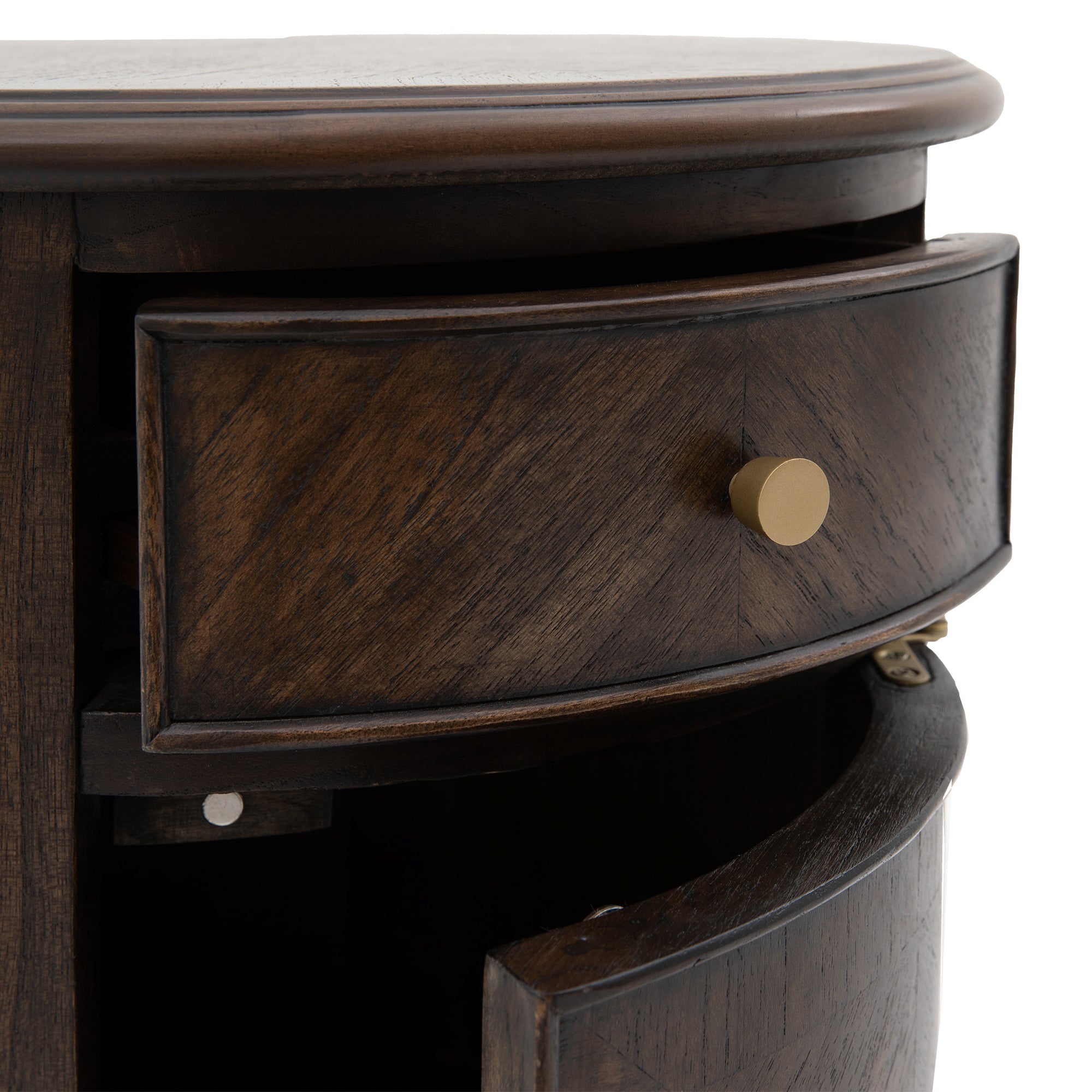Amos Madison Drum Side Table