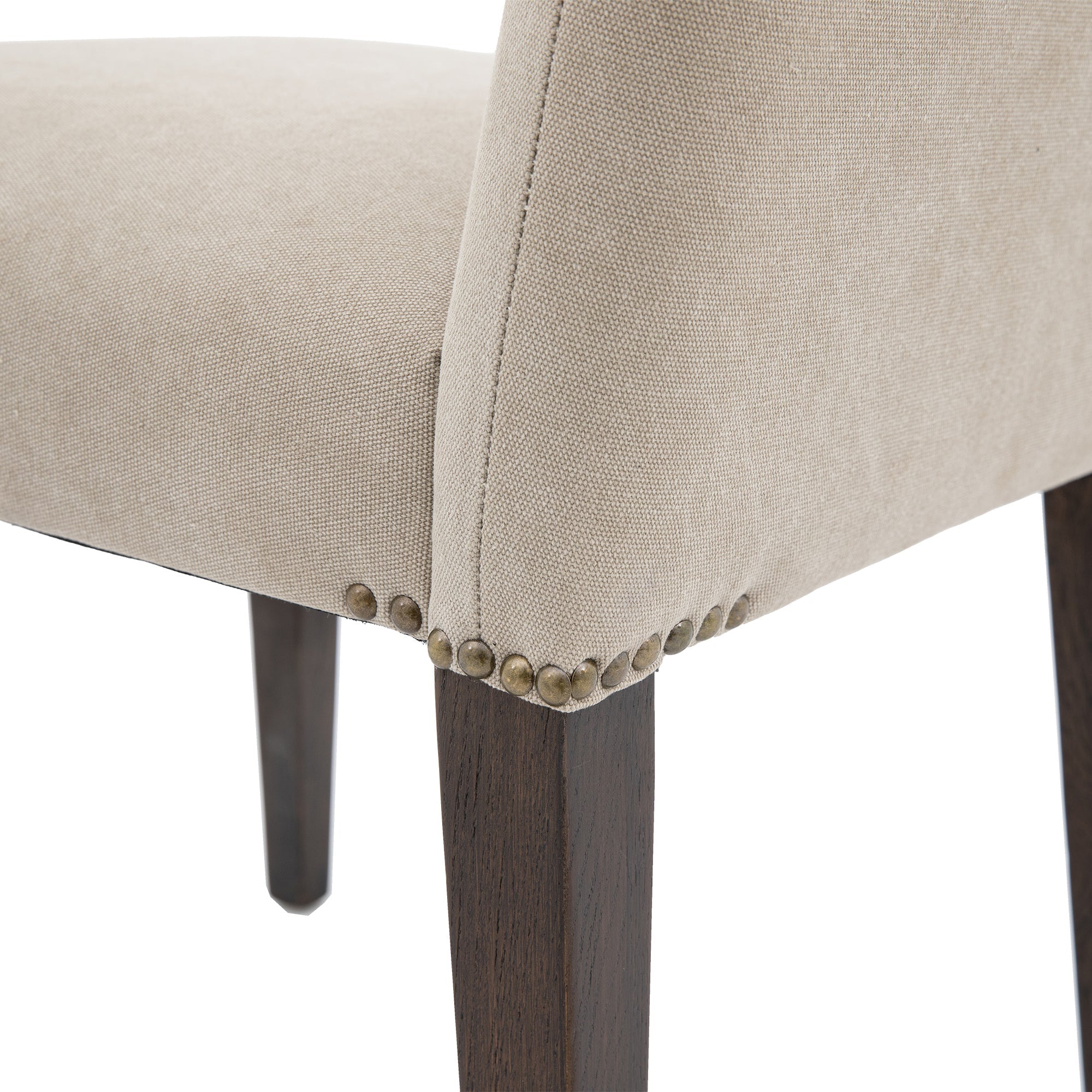 Amos Madison Chair Cement Linen (2pk)