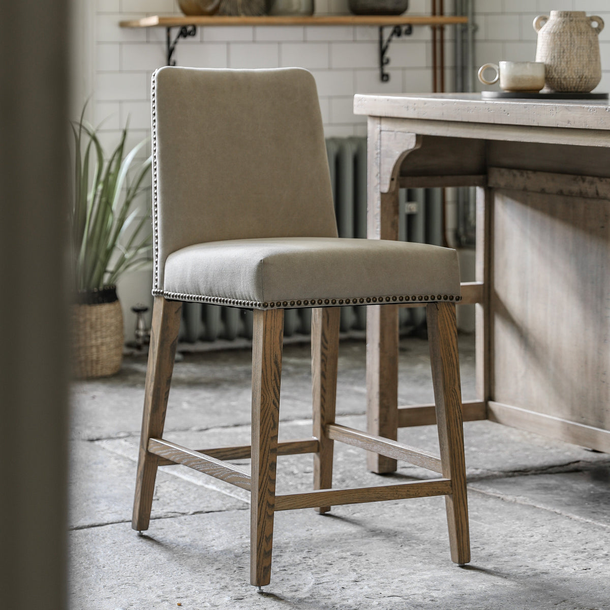 Amos Rex Bar Stool Cement (2pk)
