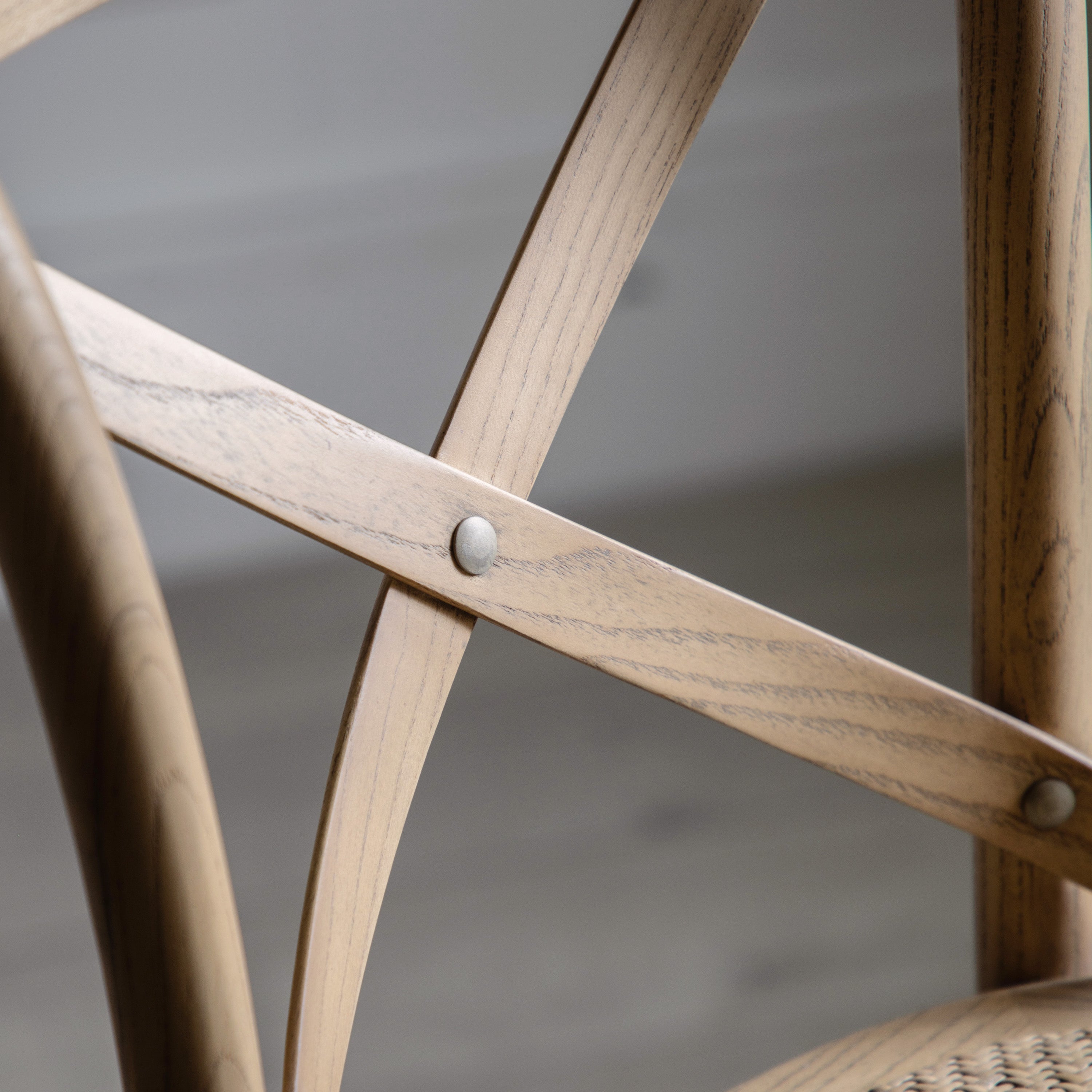Amos Cafe Stool Natural/Rattan (2pk)