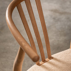Amos Whitney Chair Natural (2pk)