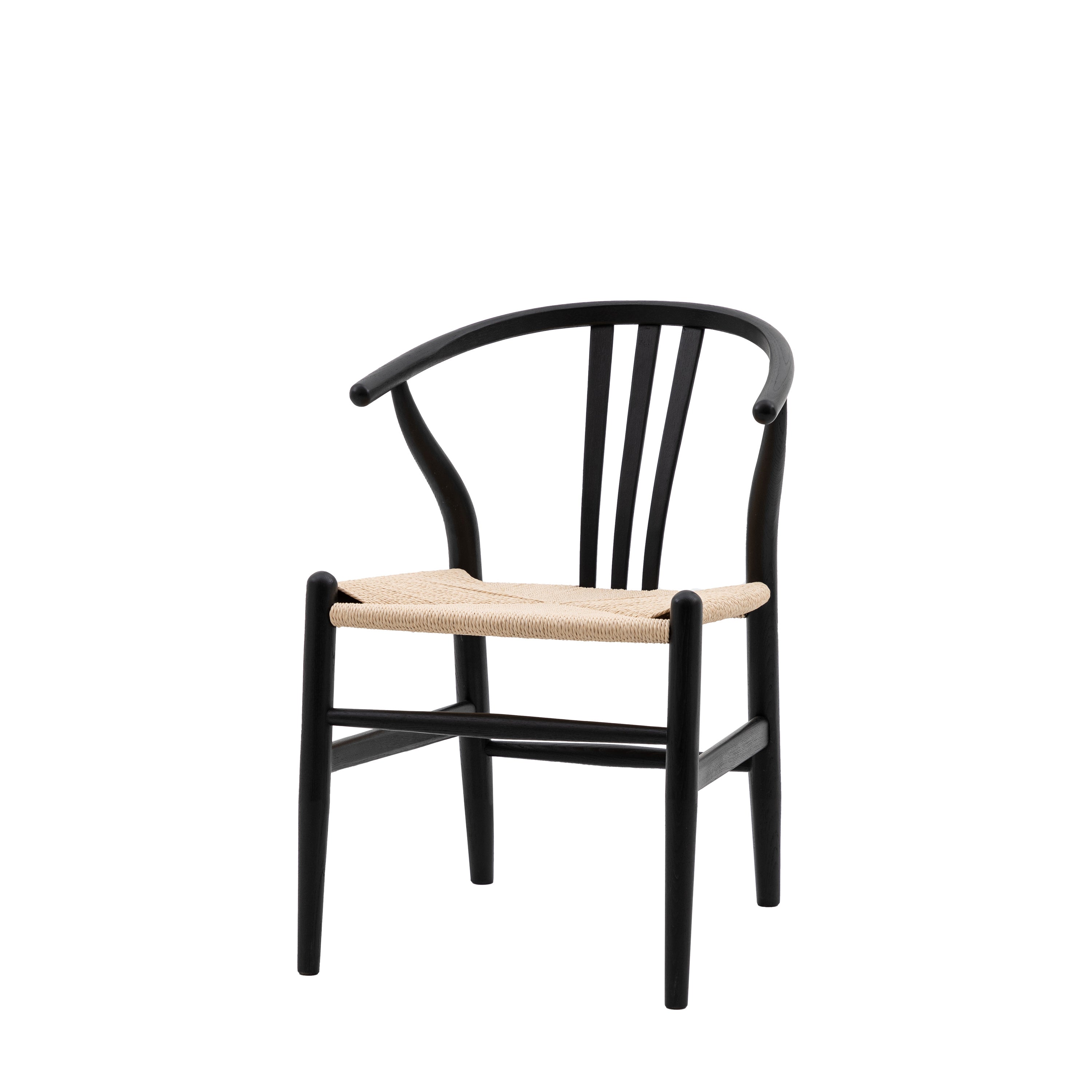 Amos Whitney Chair Black (2pk)