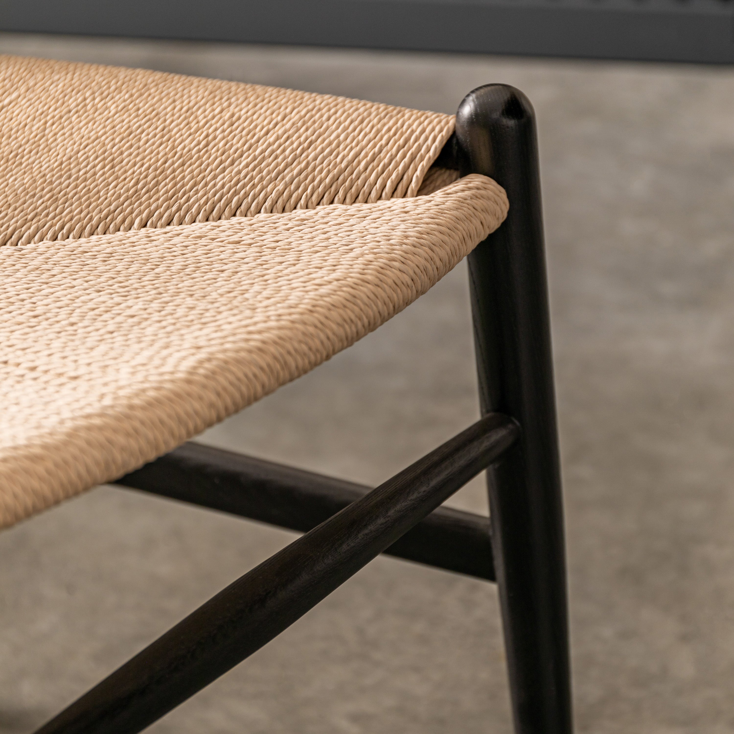 Amos Whitney Chair Black (2pk)