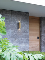 Astro Ava 300 PVD Brushed Brass Coastal Wall Light