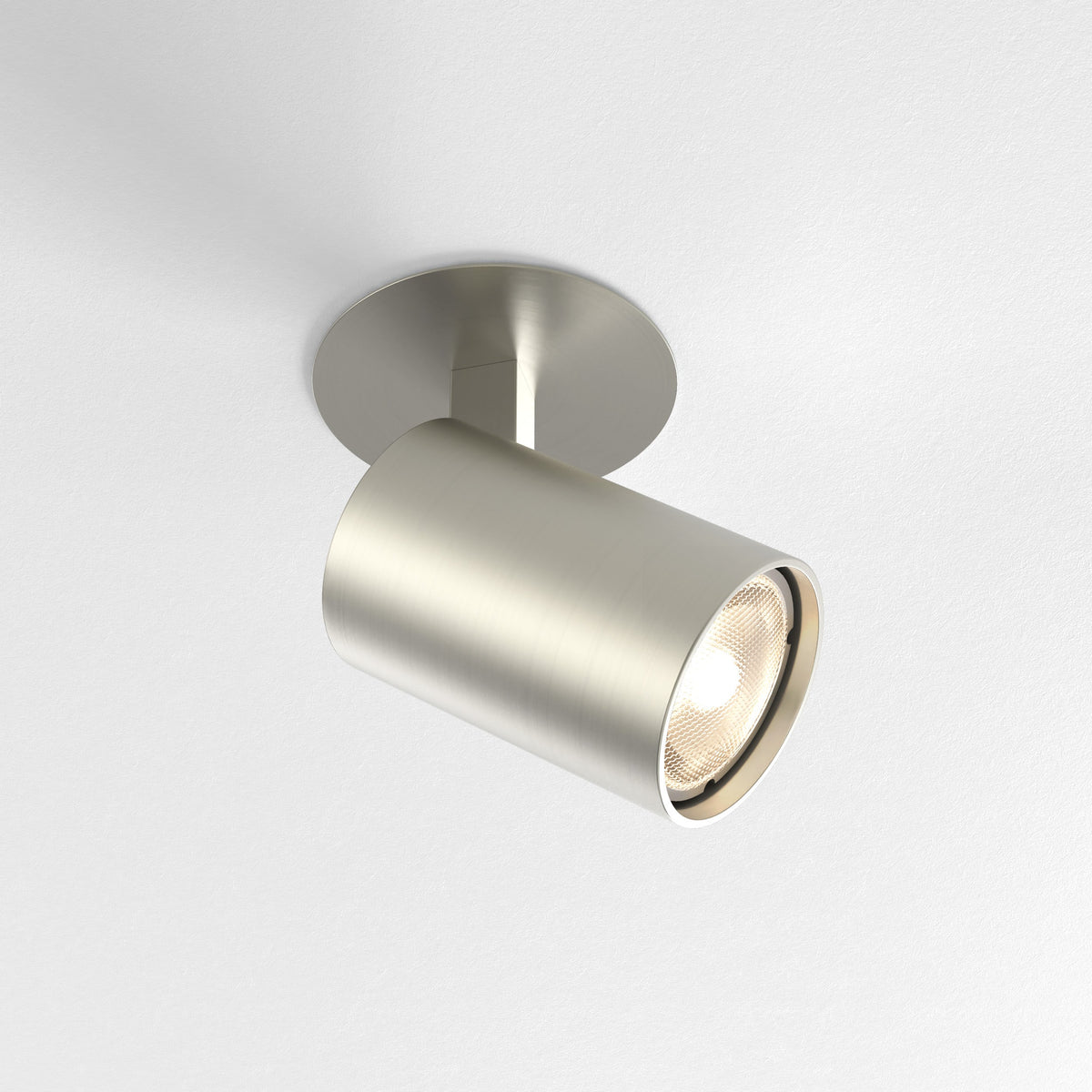 Astro Ascoli Recessed Matt Nickel Interior Spotlight