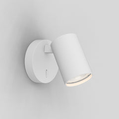 Astro Ascoli Single Switched Textured White Interior Reading Light