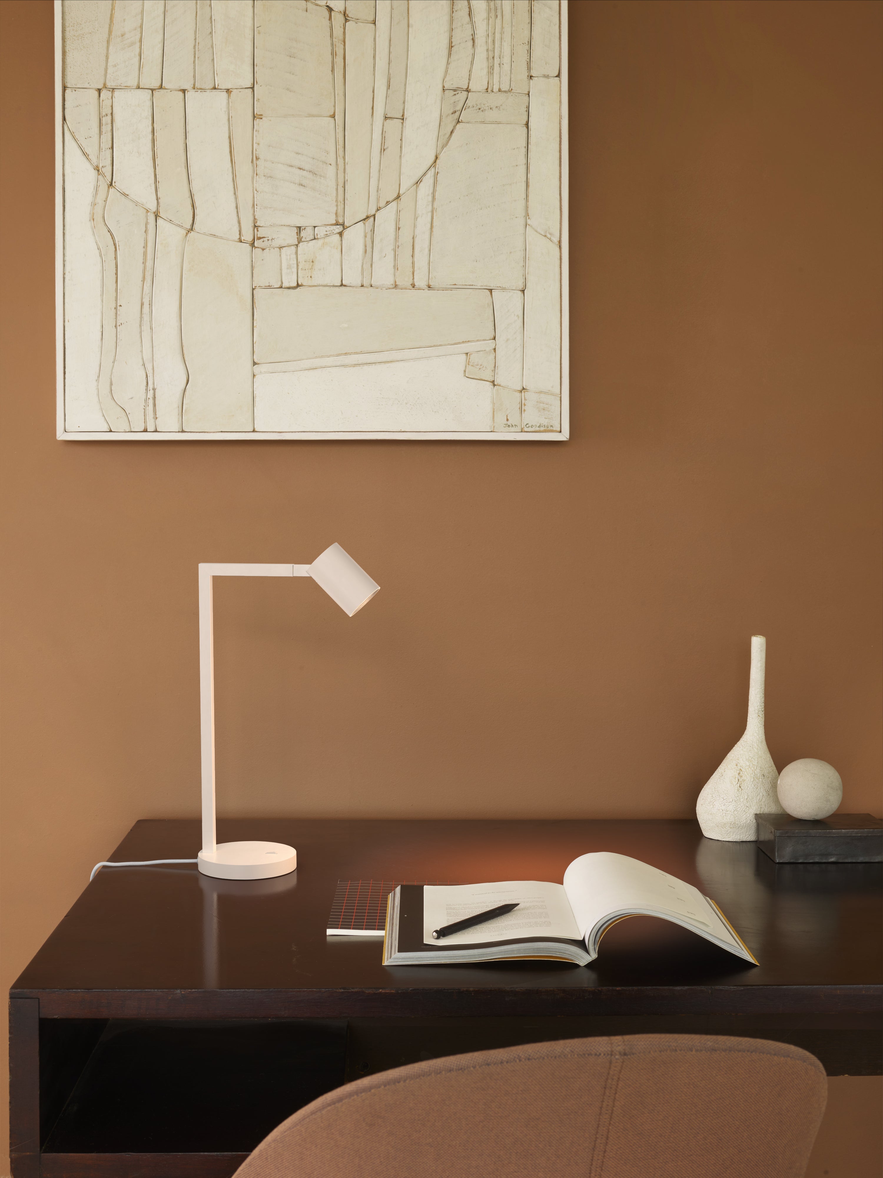 Astro Ascoli Desk Matt White Interior Table Light