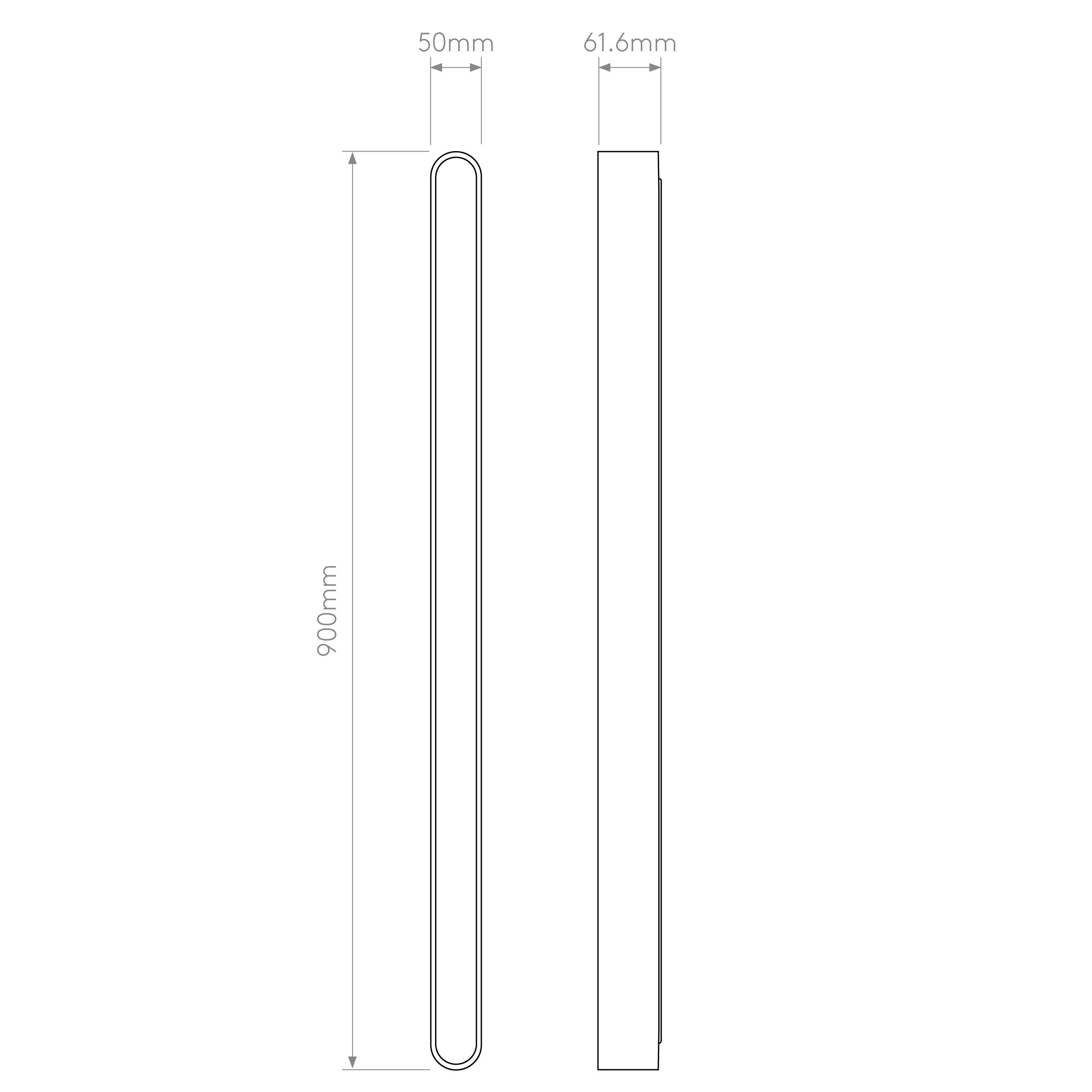 Astro Atticus 900 3000K Matt Black Bathroom Wall Light