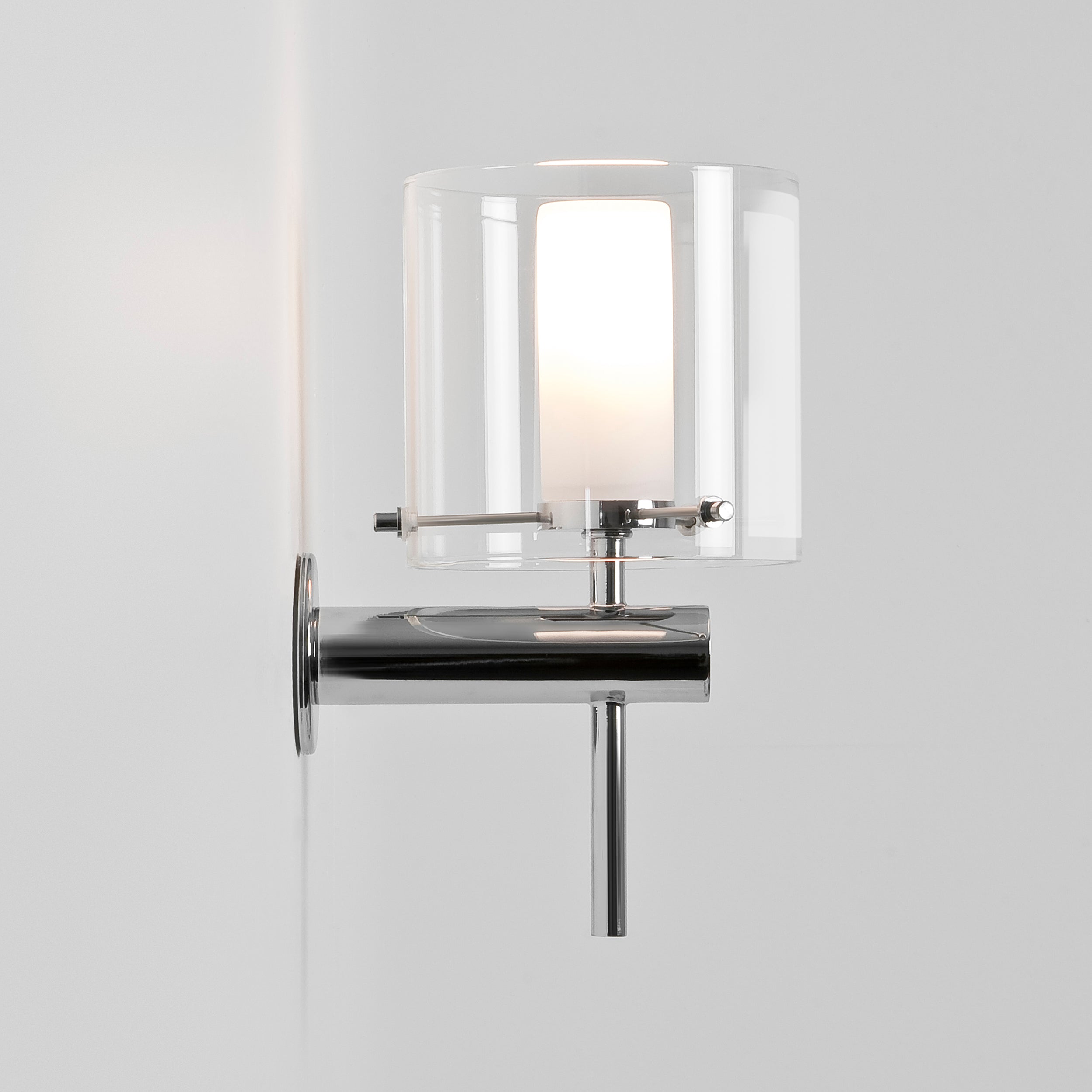 Astro Arezzo Wall Polished Chrome Bathroom Wall Light