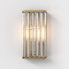 Astro Avignon Square 300 Antique Brass Interior Wall Light