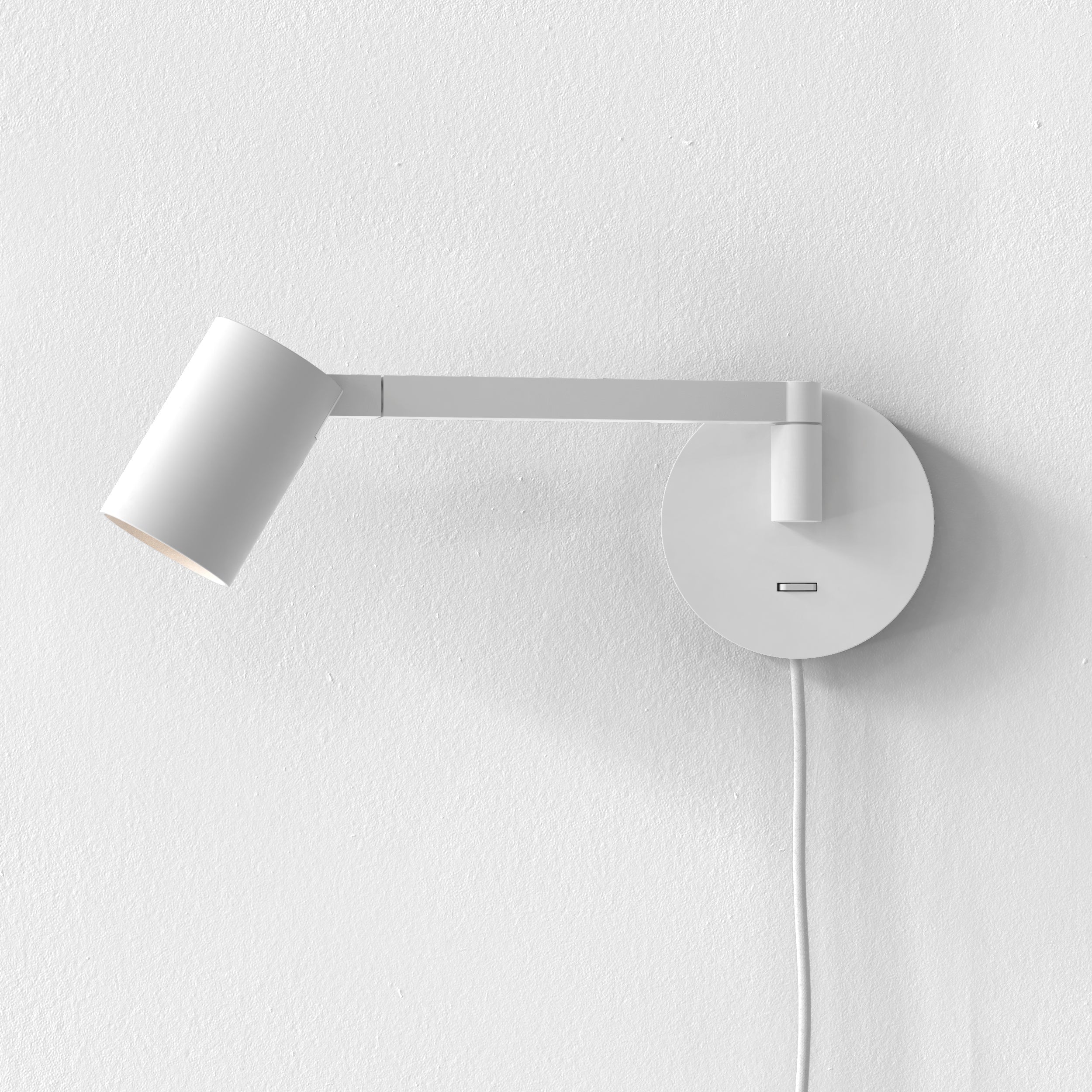Astro Ascoli Swing Plug In Matt White Interior Reading Light