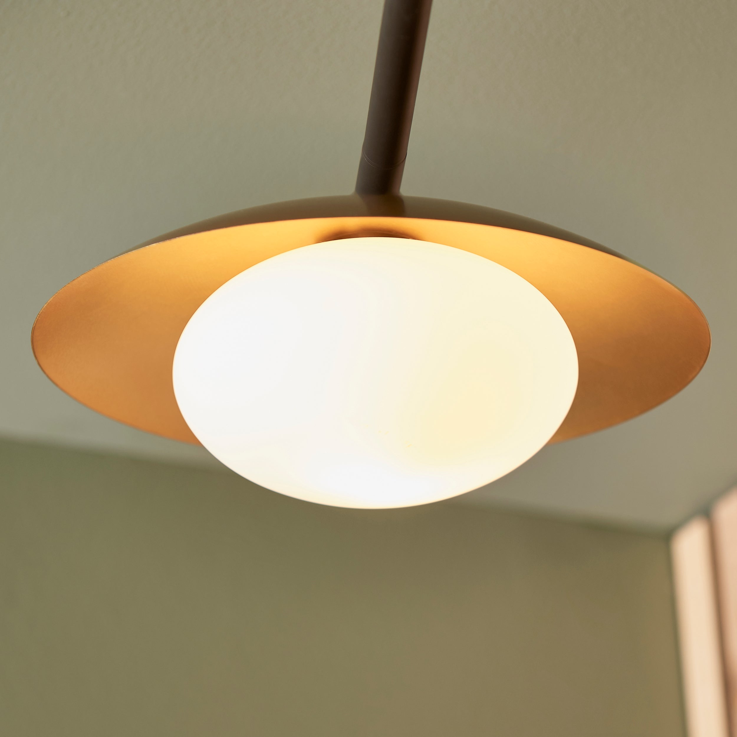 Amos Barcelo Flush Ceiling Light