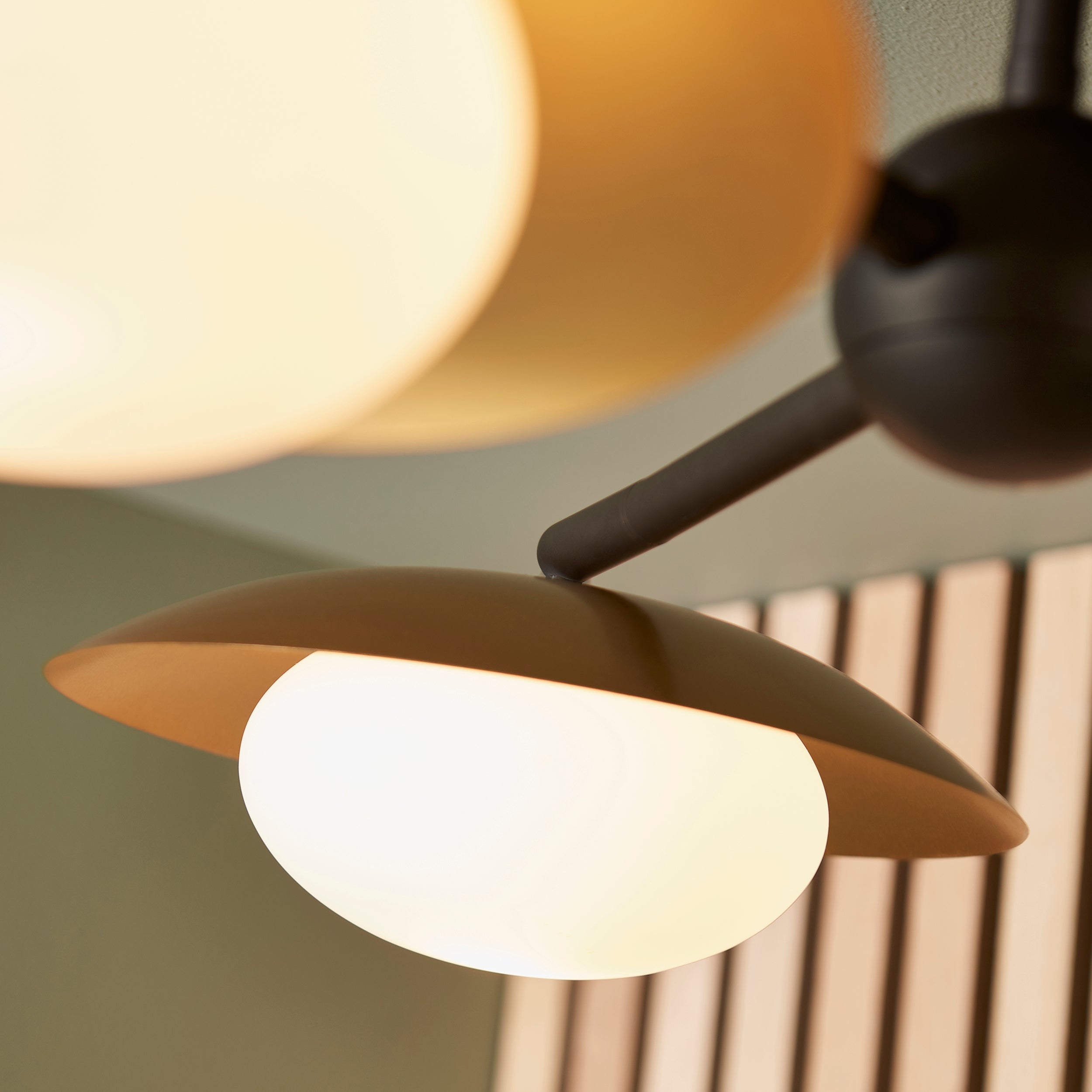 Amos Barcelo Flush Ceiling Light