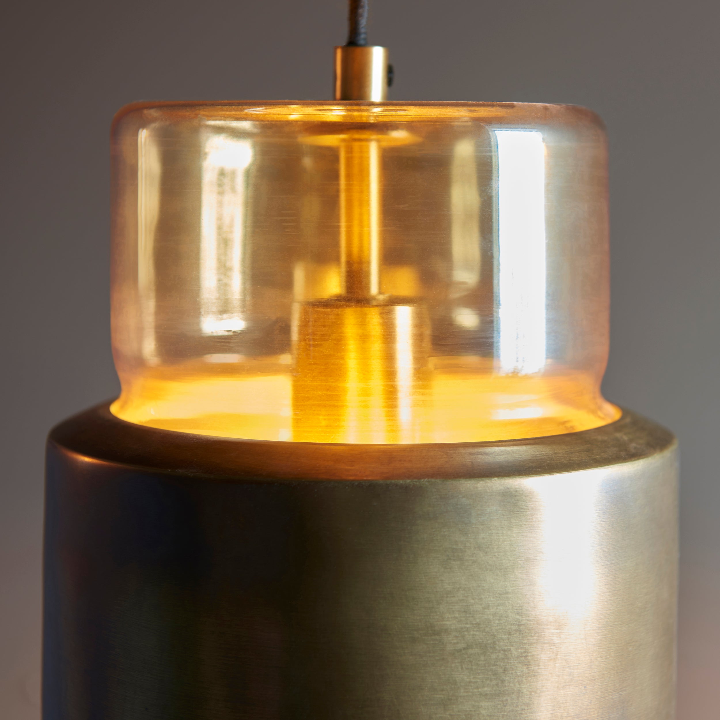 Amos Cattelan Pendant Antique Brass