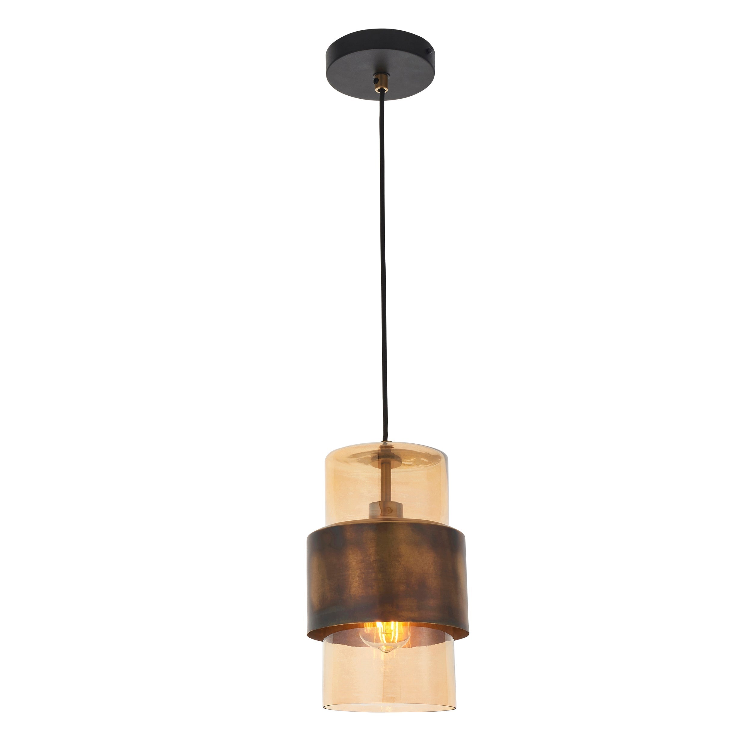 Amos Cattelan Pendant Antique Brass