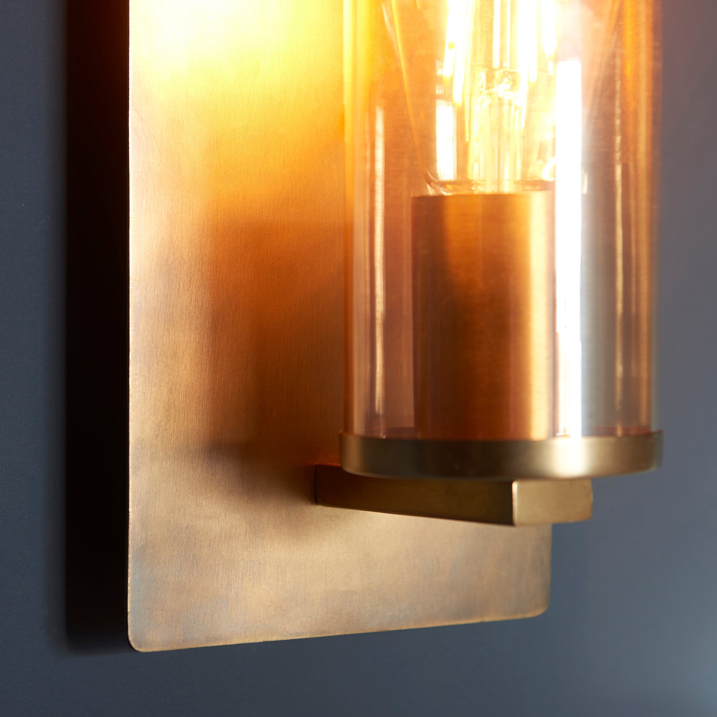 Amos Cattelan Wall Light Antique Brass