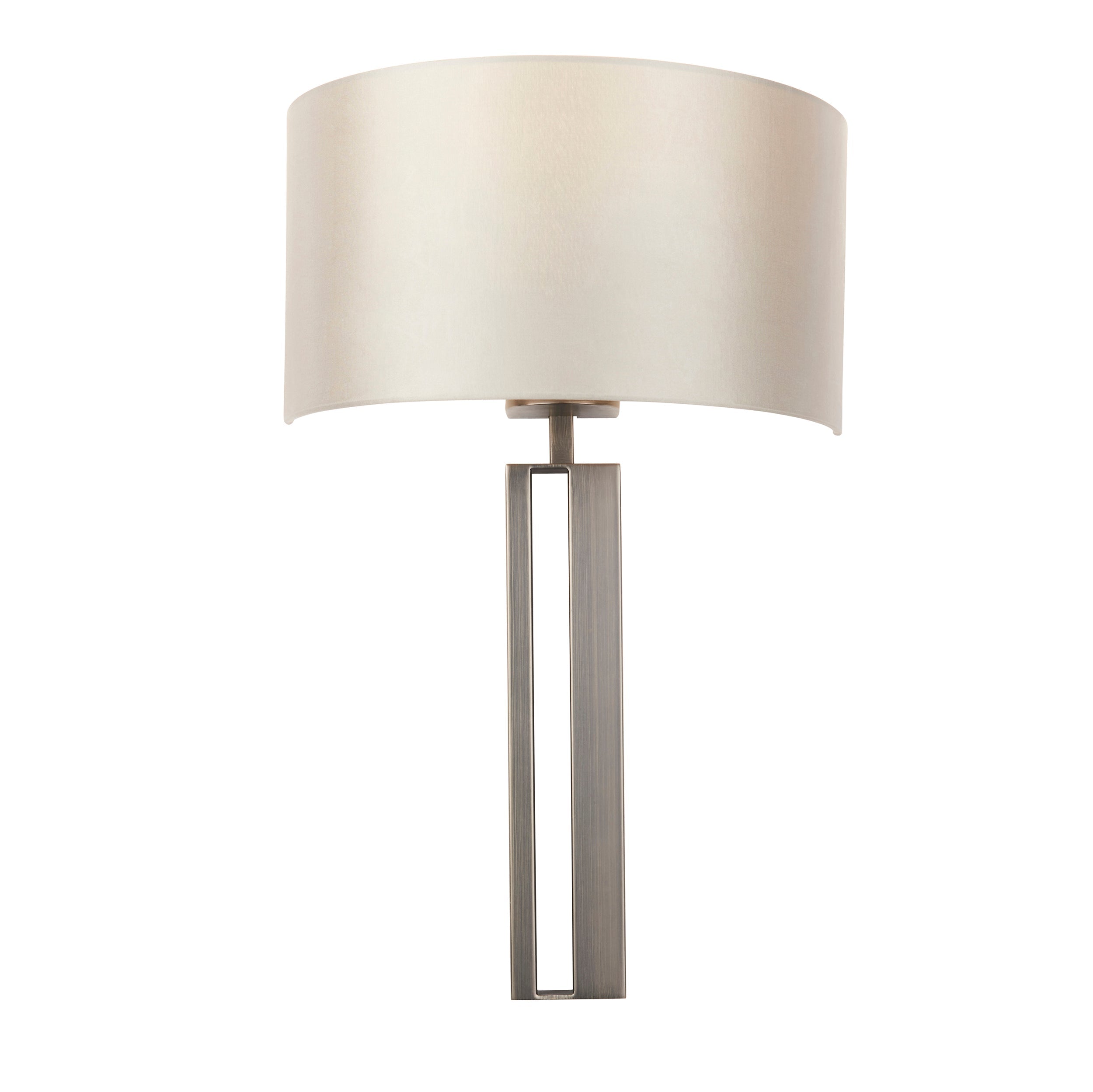 Amos Cotehele Wall Light Brushed Bronze & Mink