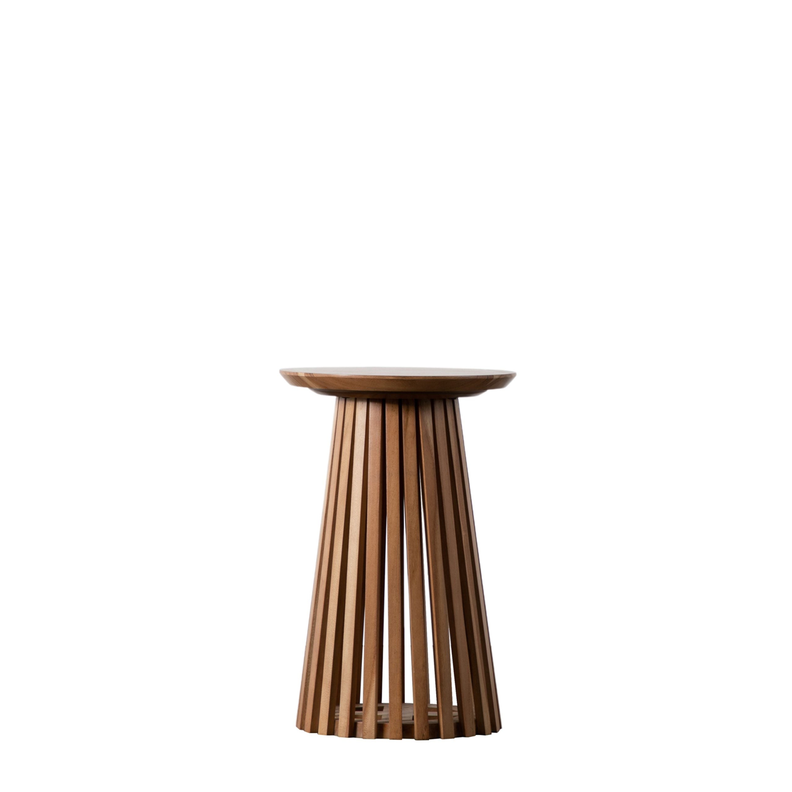 Amos Brookland Slatted Side Table