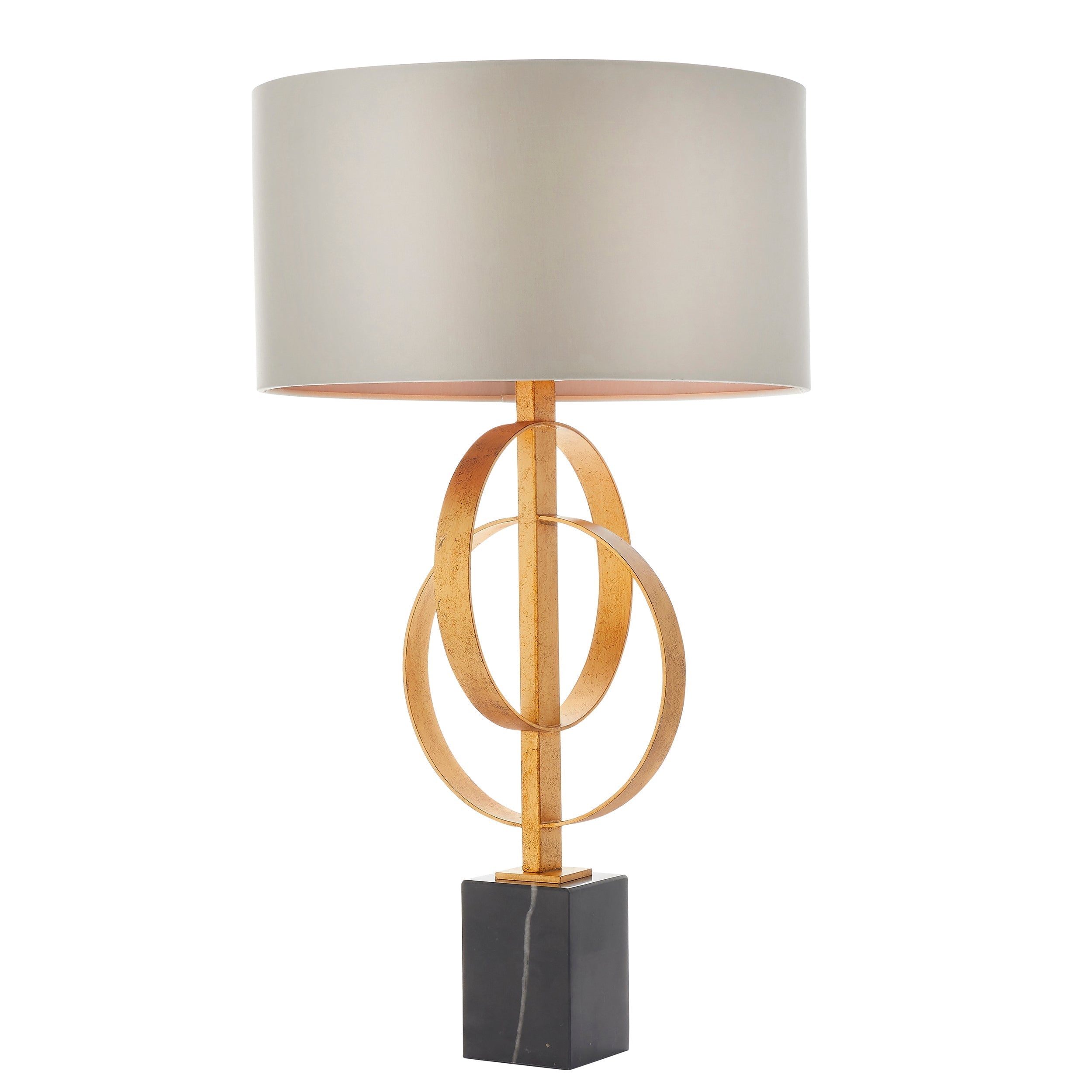 Amos Hatfield Table Lamp Antique Gold & Mink