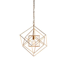 Amos Highbury Pendant Small Gold