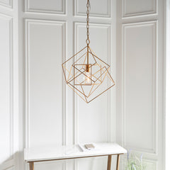 Amos Highbury Pendant Small Gold