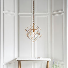 Amos Highbury Pendant Small Gold
