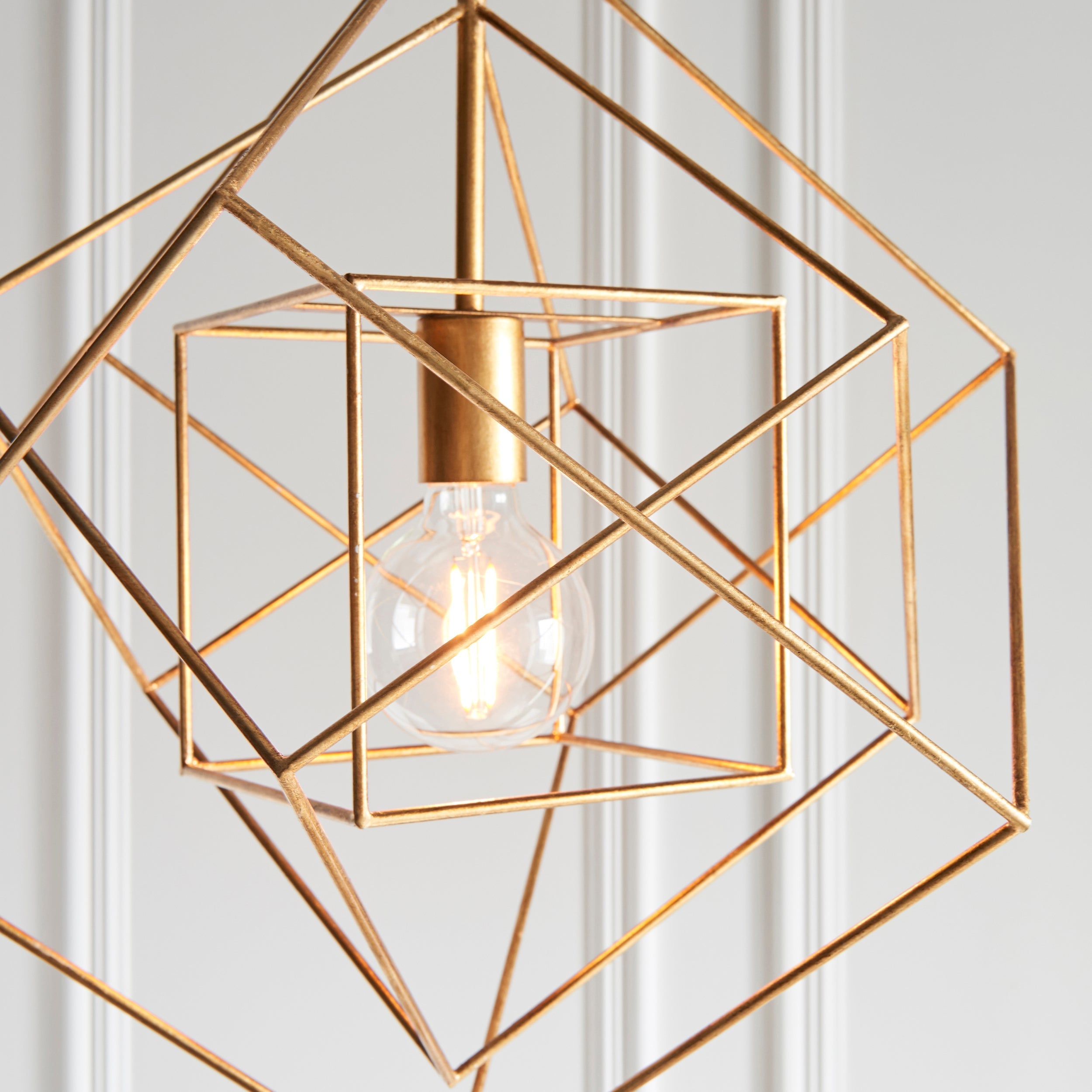 Amos Highbury Pendant Small Gold