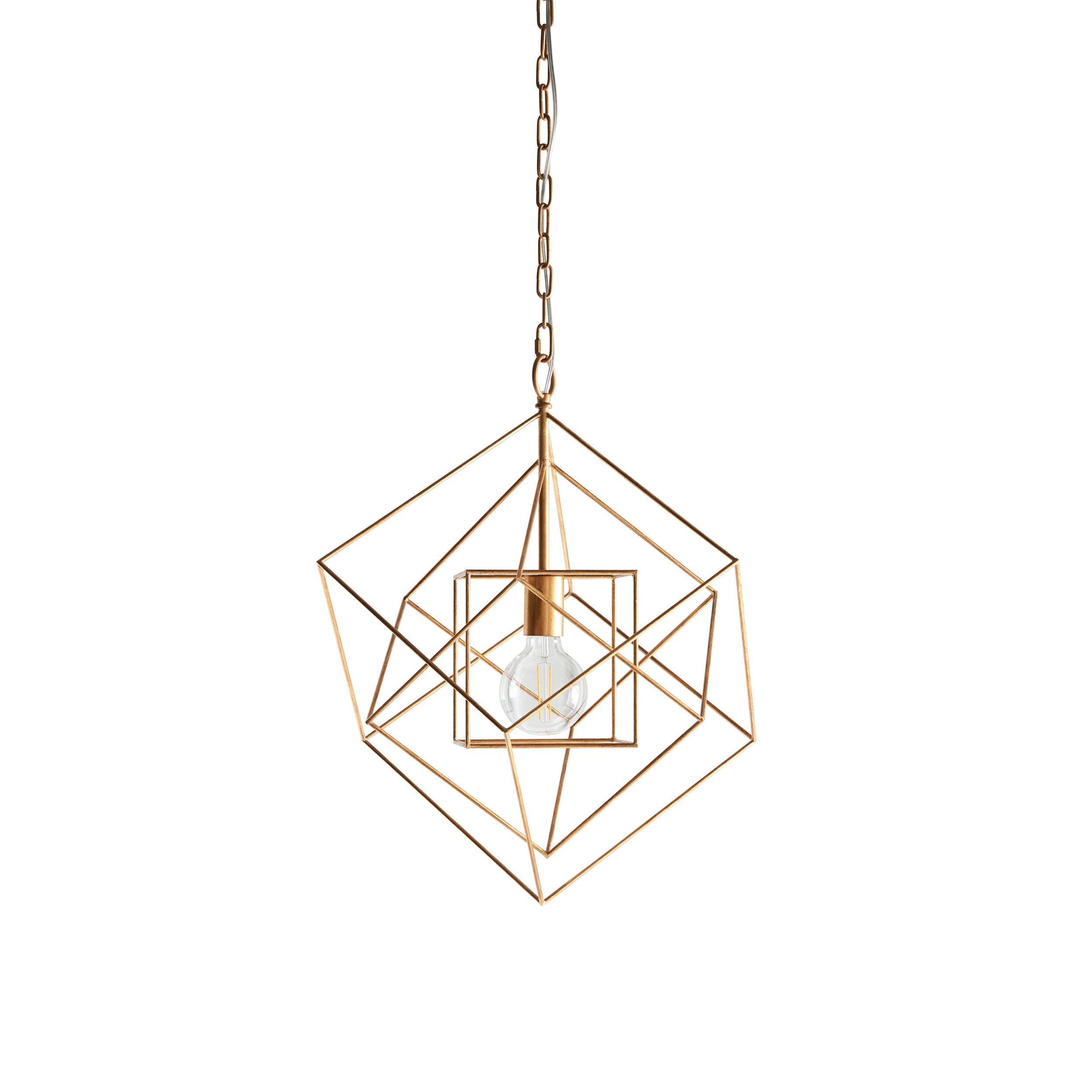 Amos Highbury Pendant Small Gold