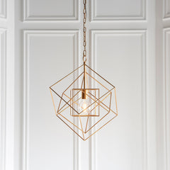 Amos Highbury Pendant Small Gold