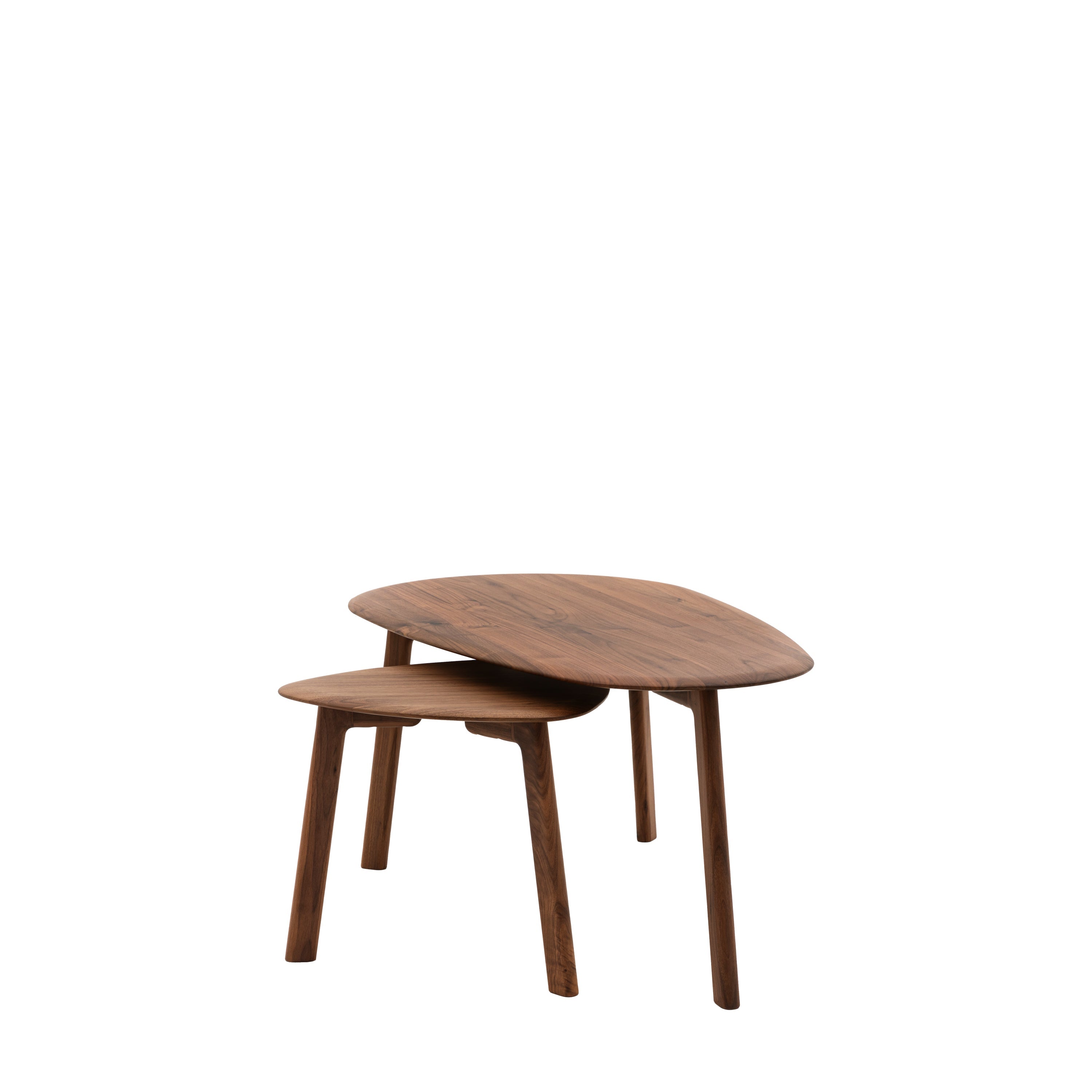 Amos Madrid Coffee & Side Table Nest Walnut
