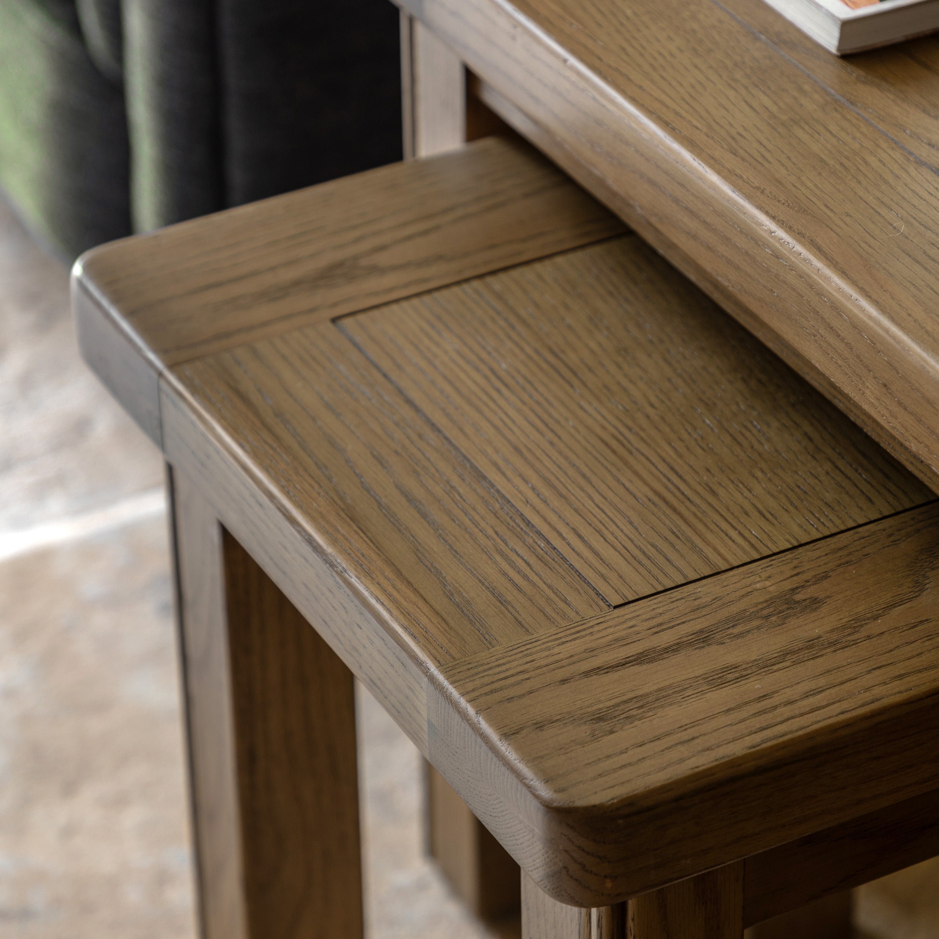 Amos Hardwick Nest of 2 Side Tables