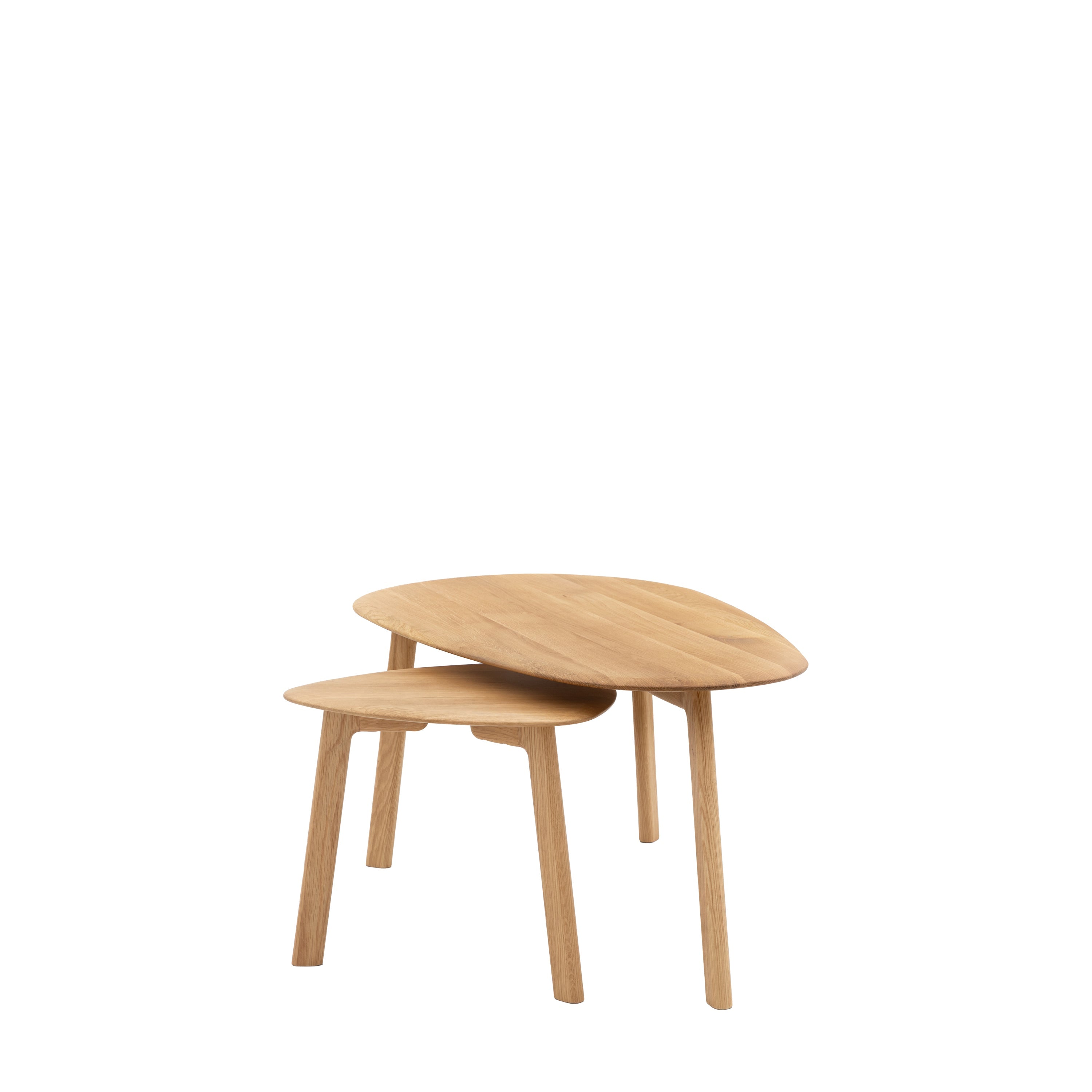 Amos Madrid Coffee & Side Table Nest Oak