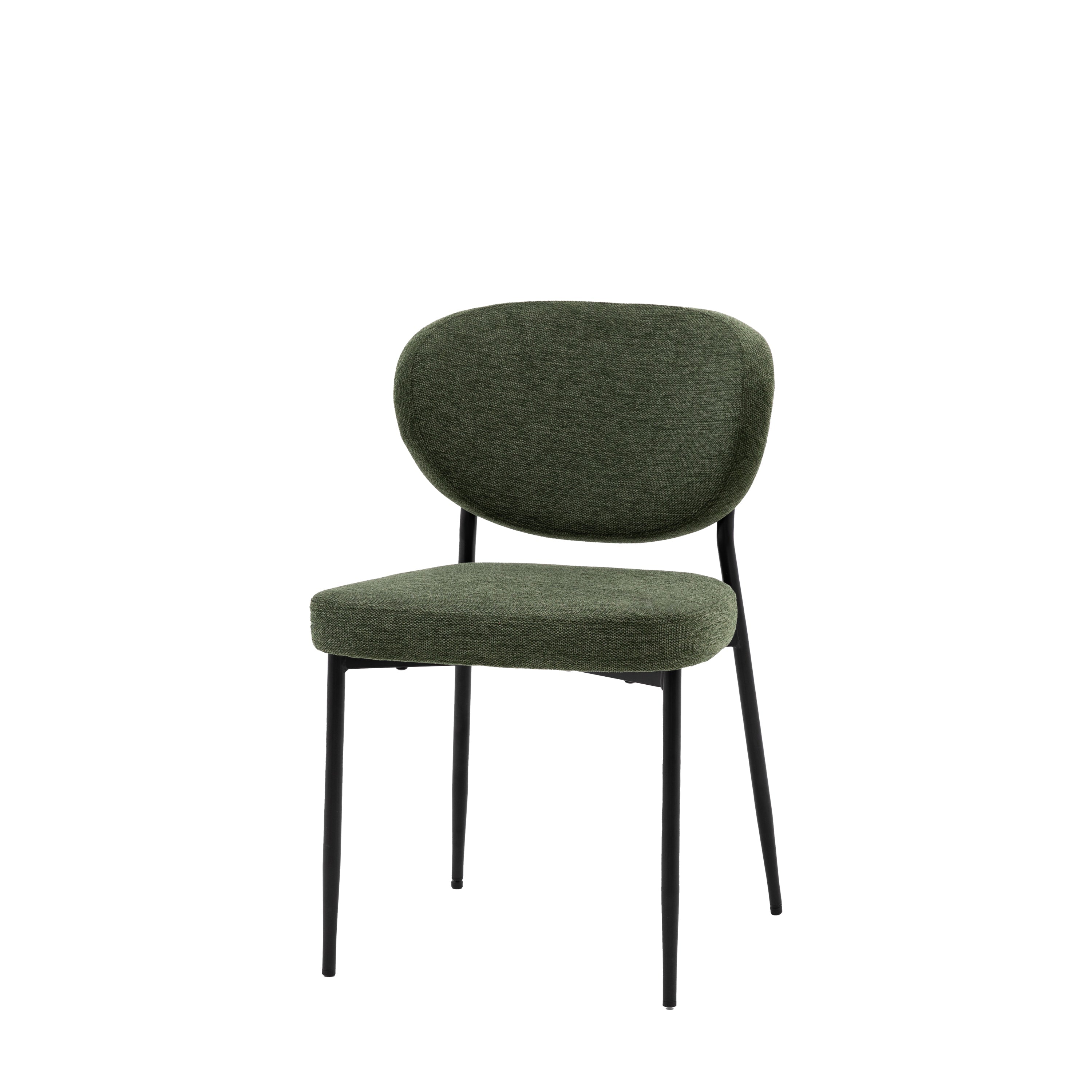 Amos Oppo Dining Chair Green (2pk)