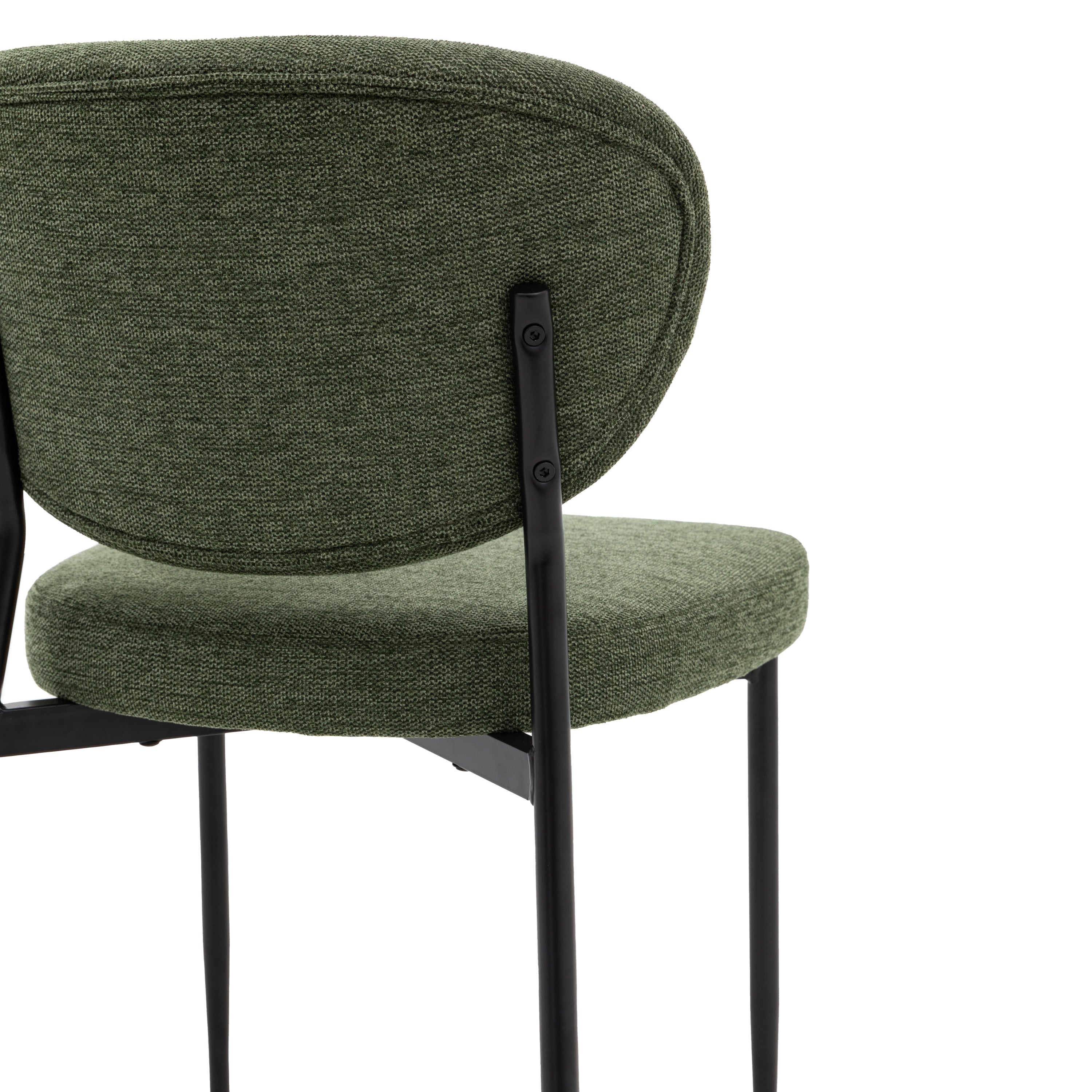 Amos Oppo Dining Chair Green (2pk)