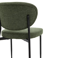 Amos Oppo Dining Chair Green (2pk)