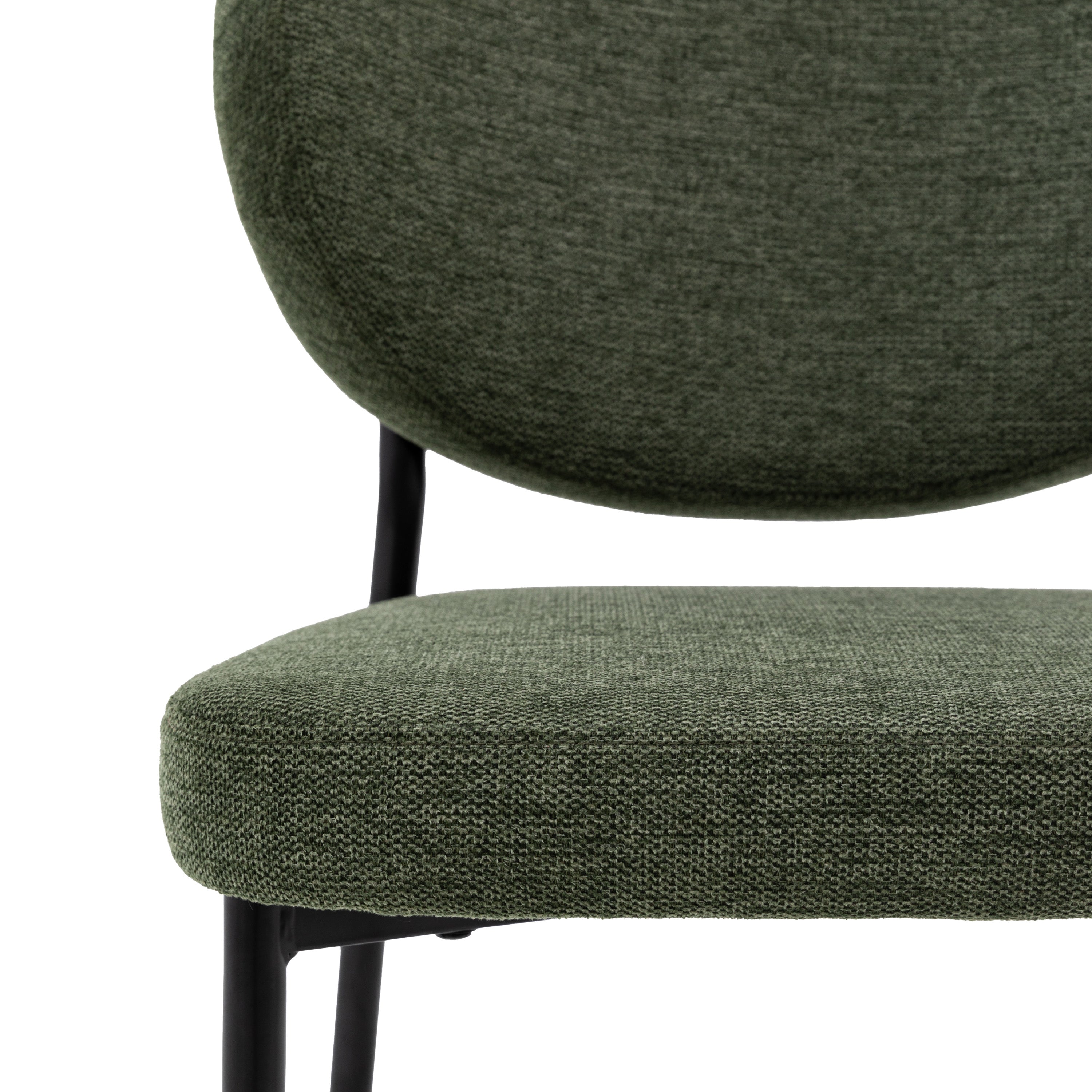 Amos Oppo Dining Chair Green (2pk)