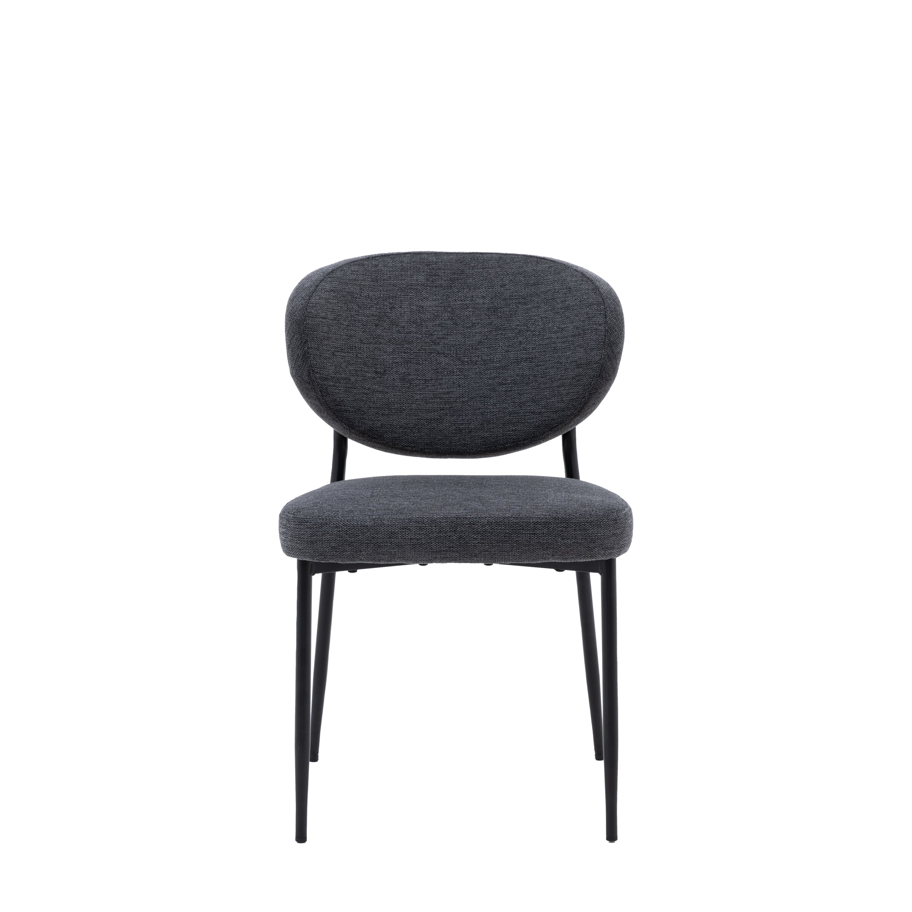 Amos Oppo Dining Chair Charcoal (2pk)
