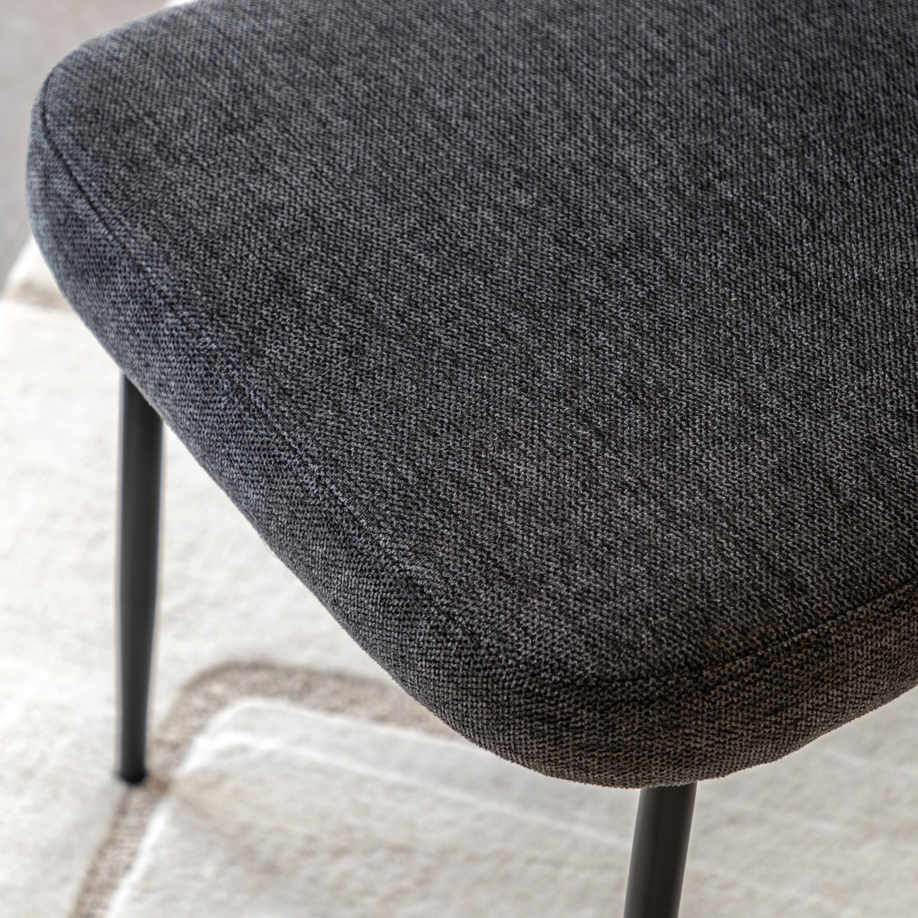 Amos Oppo Dining Chair Charcoal (2pk)