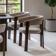Amos Onda Dining Chair Natural