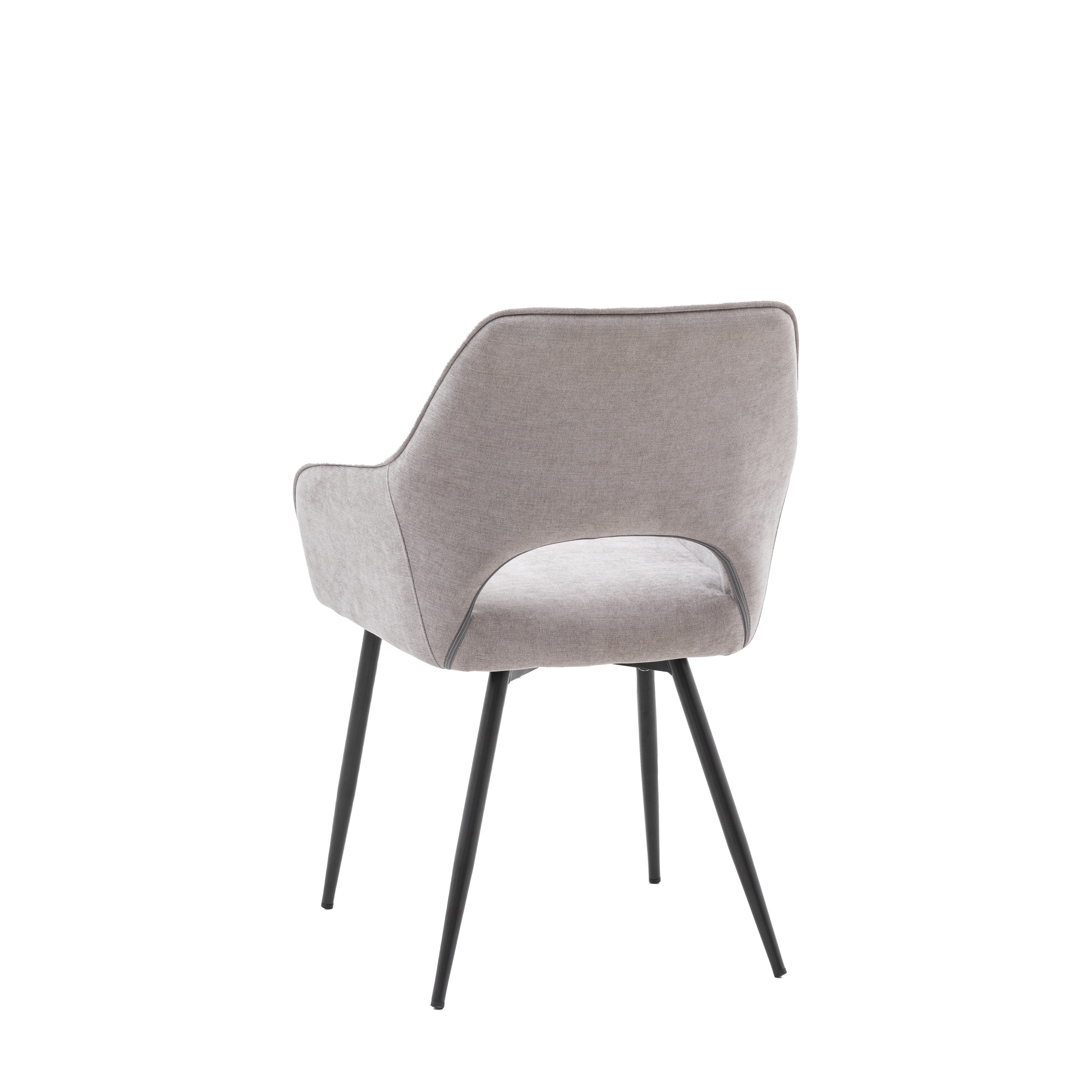 Amos Ivorra Dining Chair Grey (2pk)