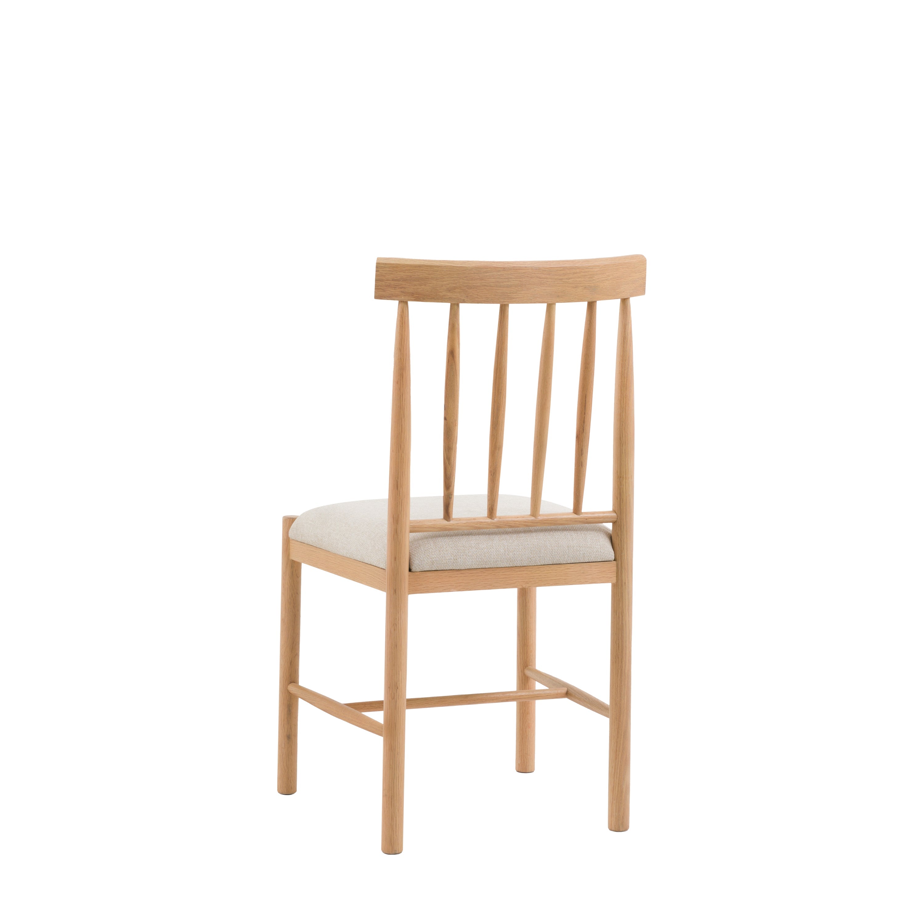 Amos Eton Upholstered Dining Chair Natural (2pk)