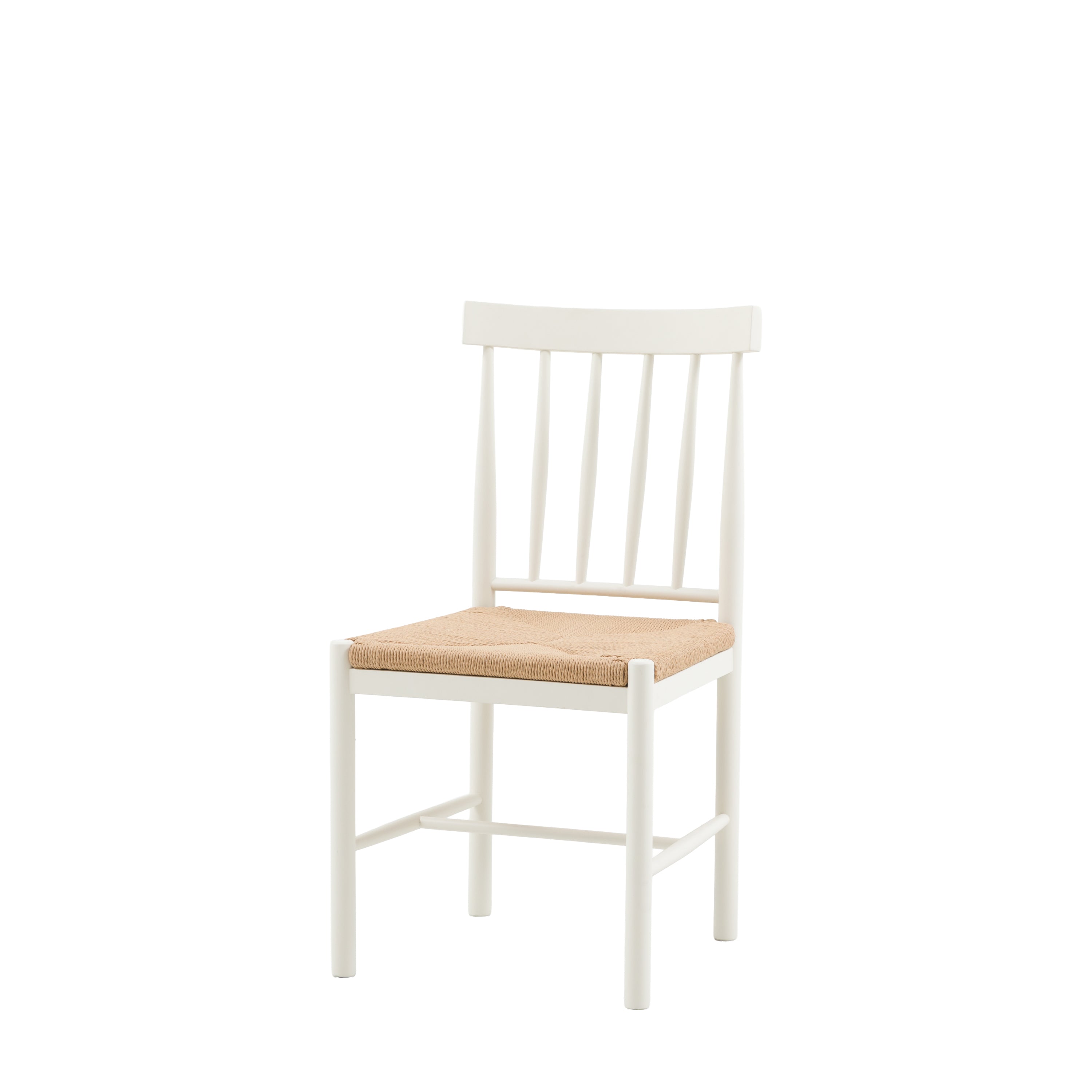 Amos Eton Dining Chair White (2pk)
